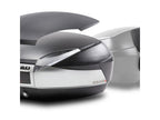 SHAD SH48 Top Box - Titanium - Backrest and Carbon Cover - 48 Litres