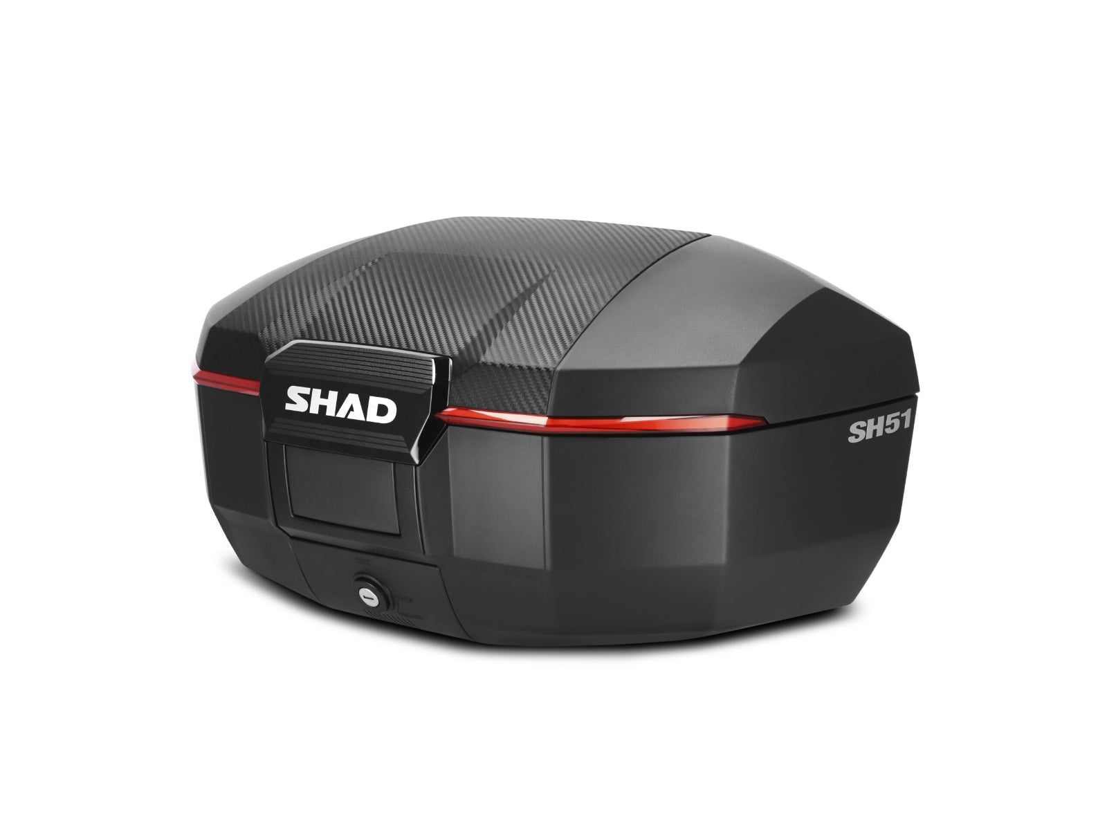 SHAD SH51 Top Box - Carbon - 51 Litres