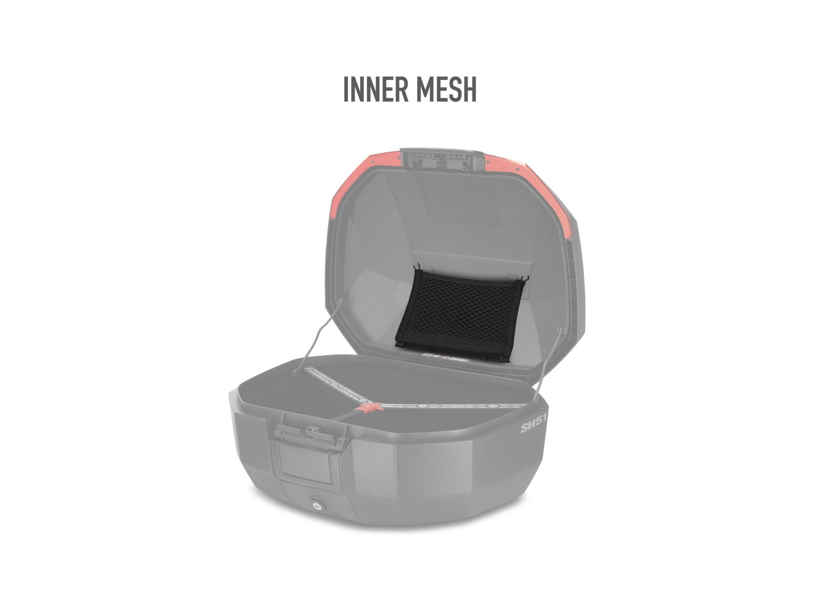 SHAD SH51 Top Box - Carbon - 51 Litres