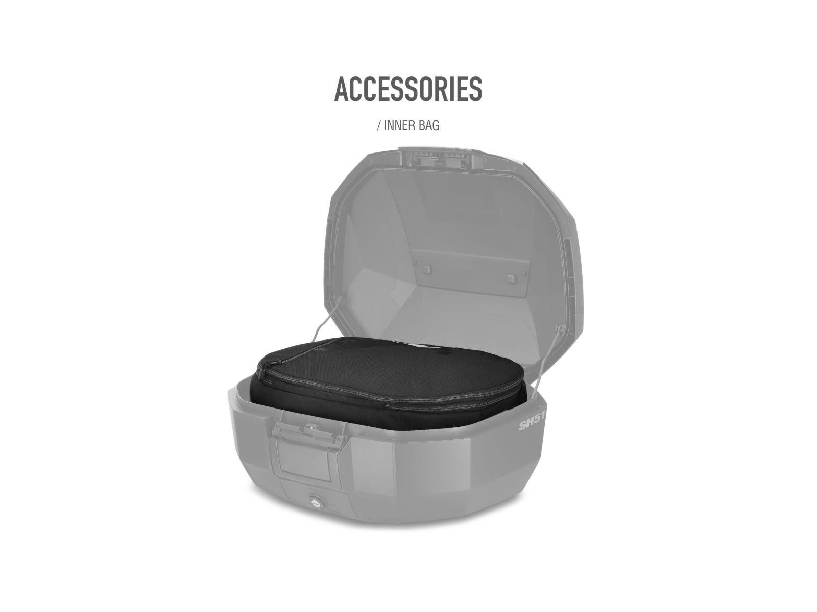 SHAD SH51 Top Box - Aluminium - 51 Litres