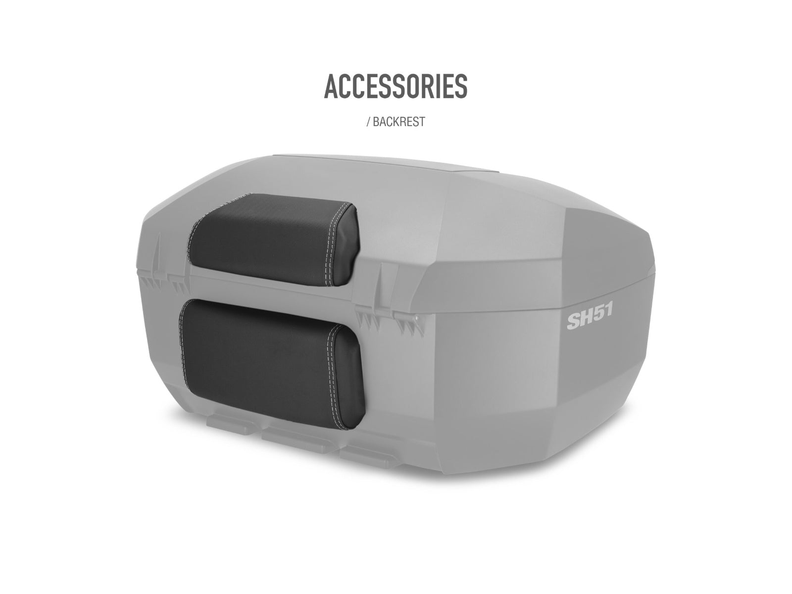 SHAD SH51 Top Box - Aluminium - 51 Litres