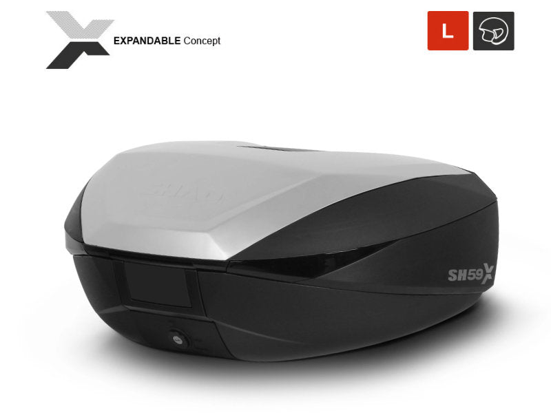 SHAD SH59x Expandable Top Box - 58 Litres
