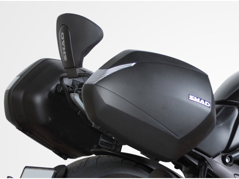 SHAD Backrest & Sissybar for Ducati Diavel 1200 (12-18)