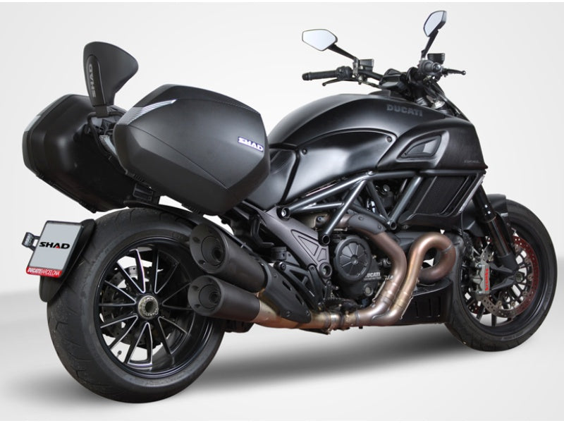 SHAD Backrest & Sissybar for Ducati Diavel 1200 (12-18)