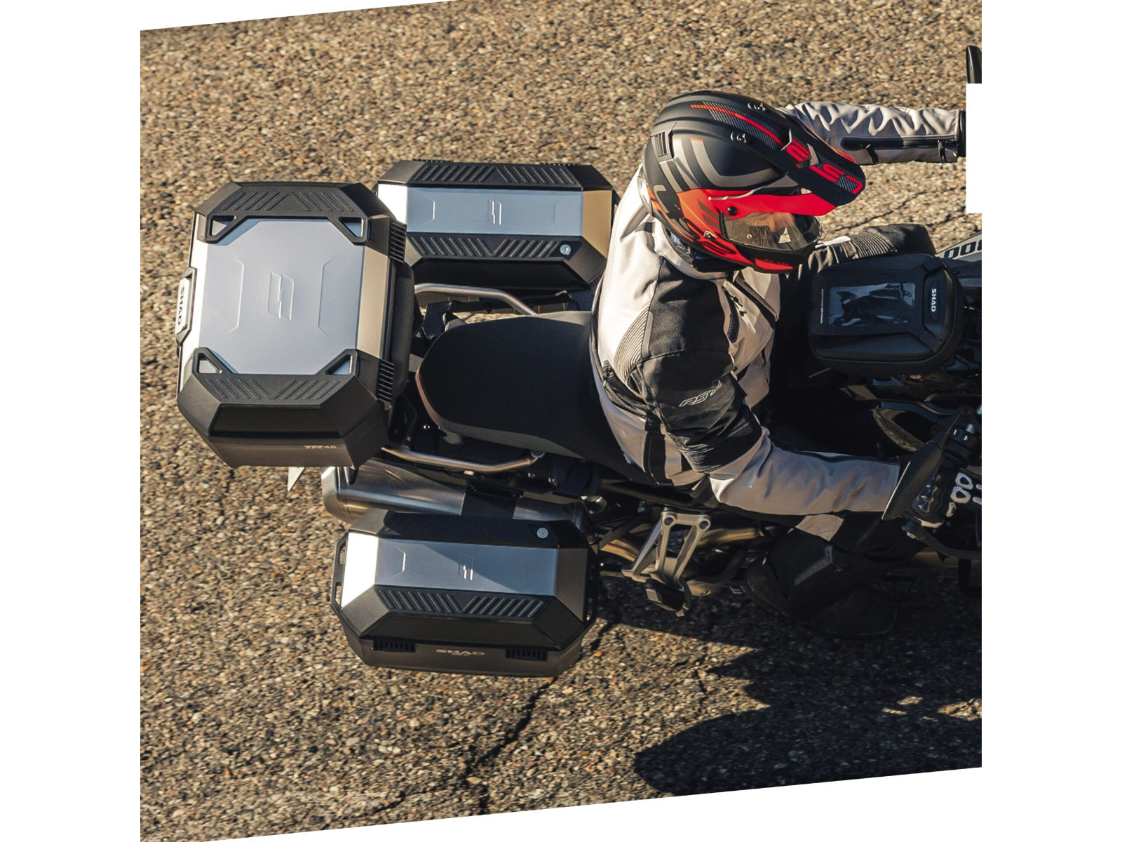 SHAD TR27 Panniers - Aluminium - 27 Litres