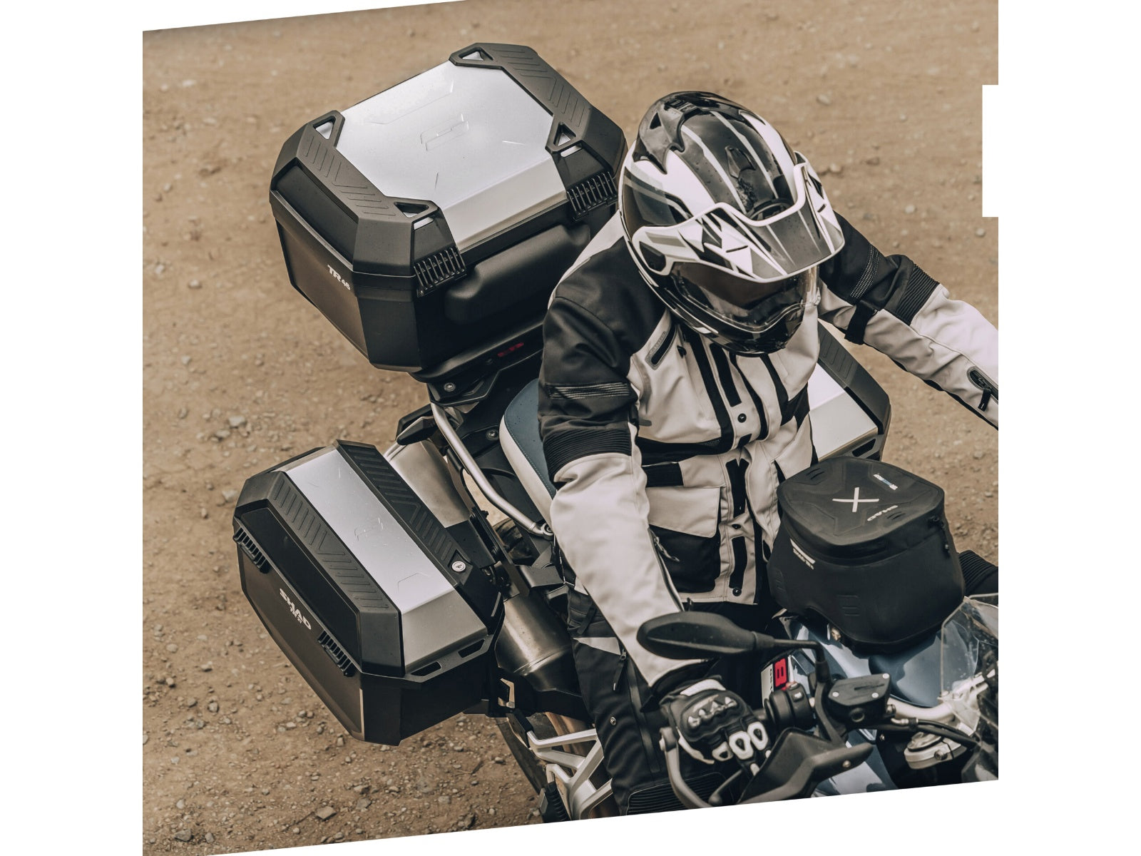 SHAD TR27 Panniers - Aluminium - 27 Litres