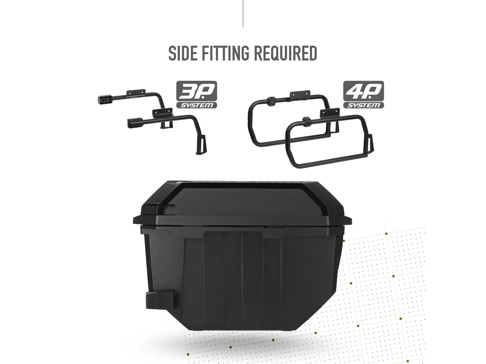 SHAD TR27 Panniers - Aluminium - 27 Litres