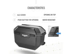 SHAD TR27 Panniers - Aluminium - 27 Litres