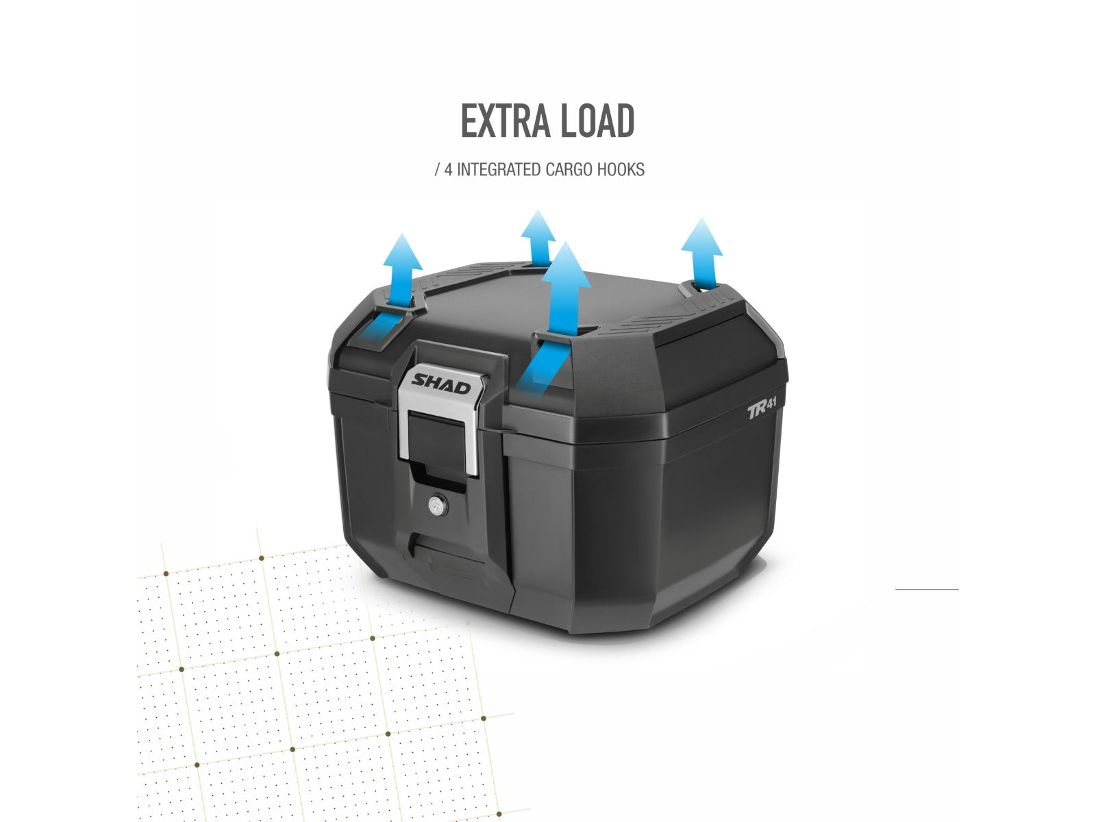 SHAD TR41 Terra Top Box Feature