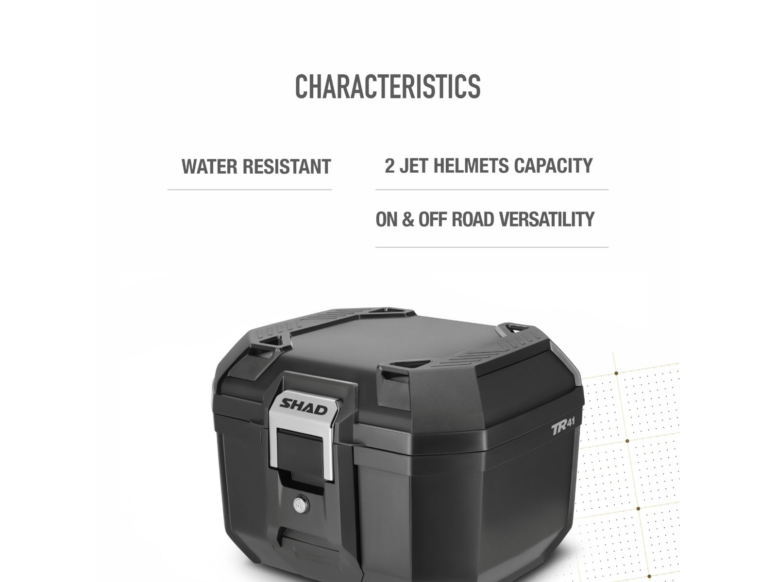 SHAD TR41 Terra Top Box - 41 Litres