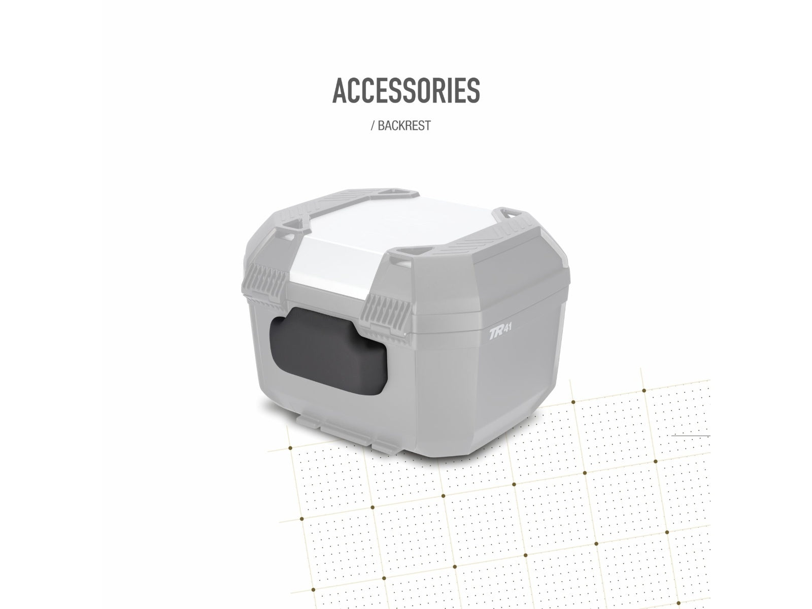 SHAD TR41 Terra Top Box - Aluminium - 41 Litres