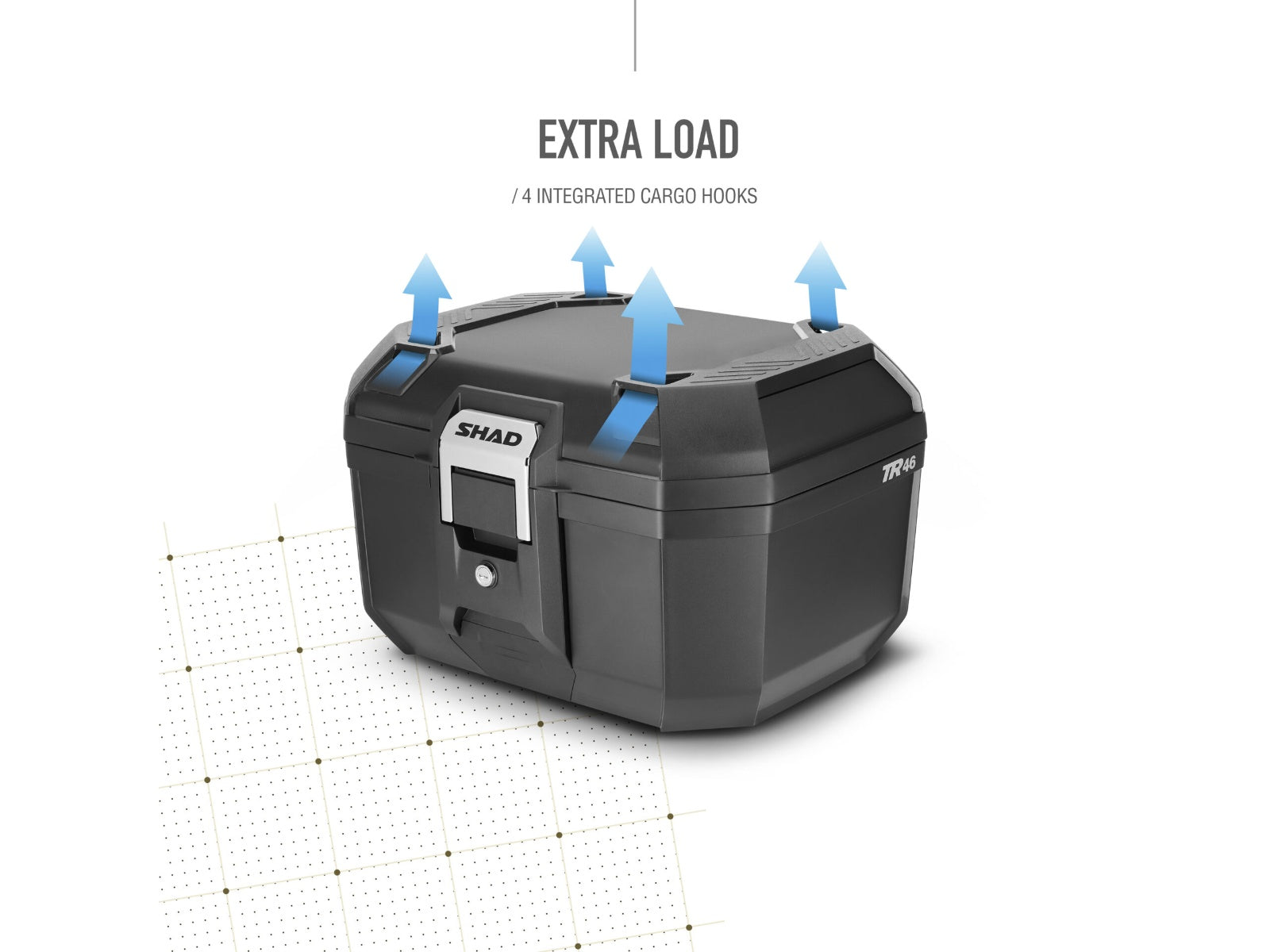 SHAD TR46 Top Box - 46 Litres