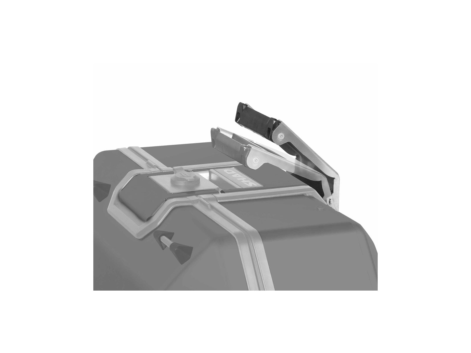 SHAD TR55 Terra Pure Black Top Box - 55 Litres