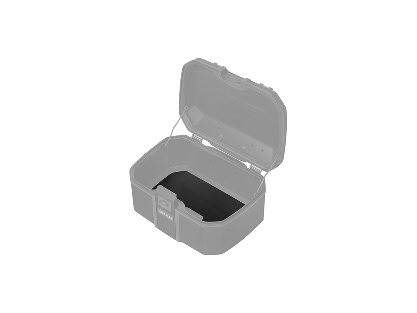 SHAD TR55 Terra Pure Black Top Box - 55 Litres
