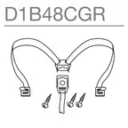 SHAD SH48 Dark Grey Top Box Spare Parts