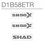 SHAD SH58x Top Box Spare Parts