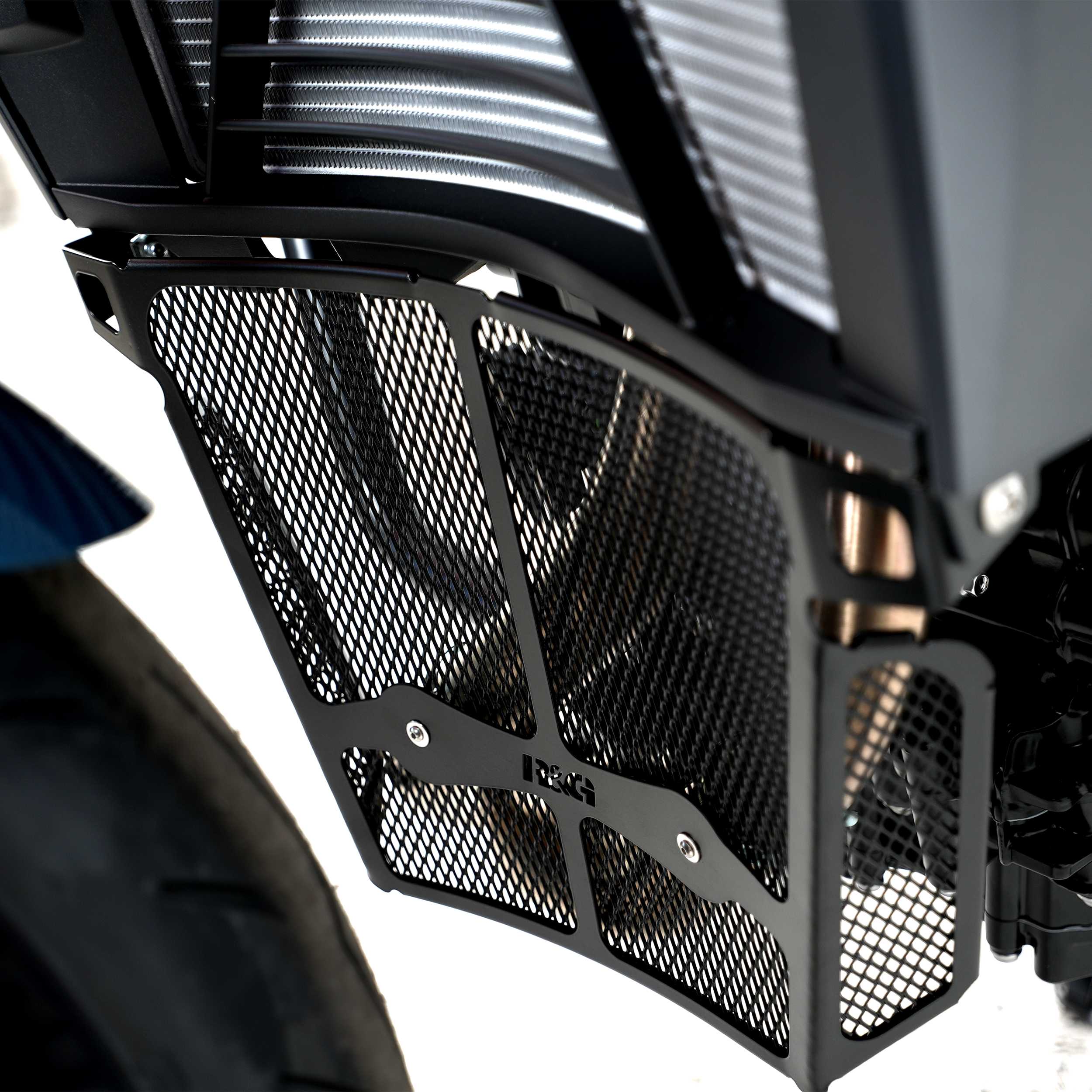 R&G Downpipe Grille Dark Blue for BMW F900 R (20-26)
