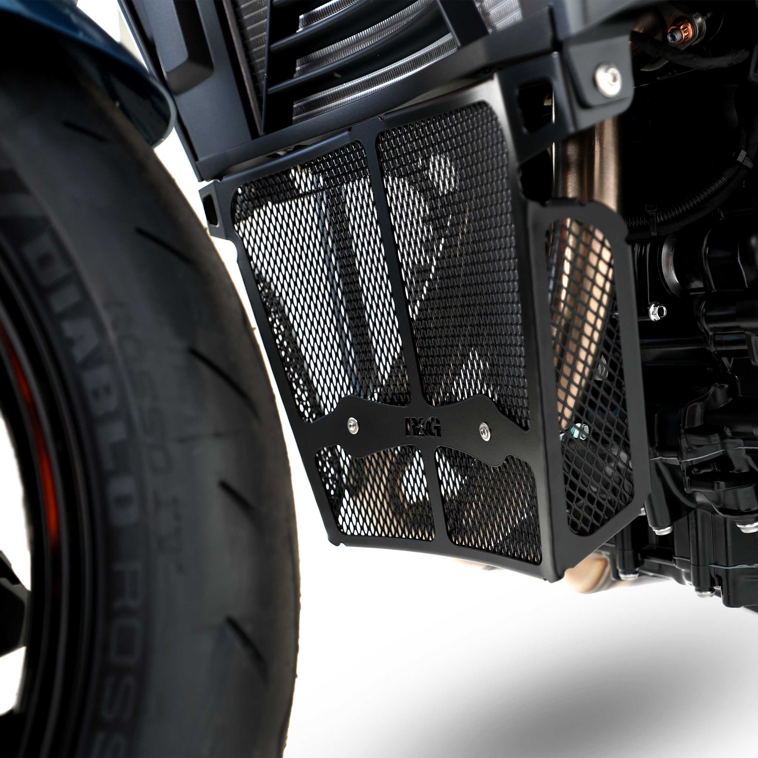 R&G Downpipe Grille Titanium for BMW F900 R (20-26)