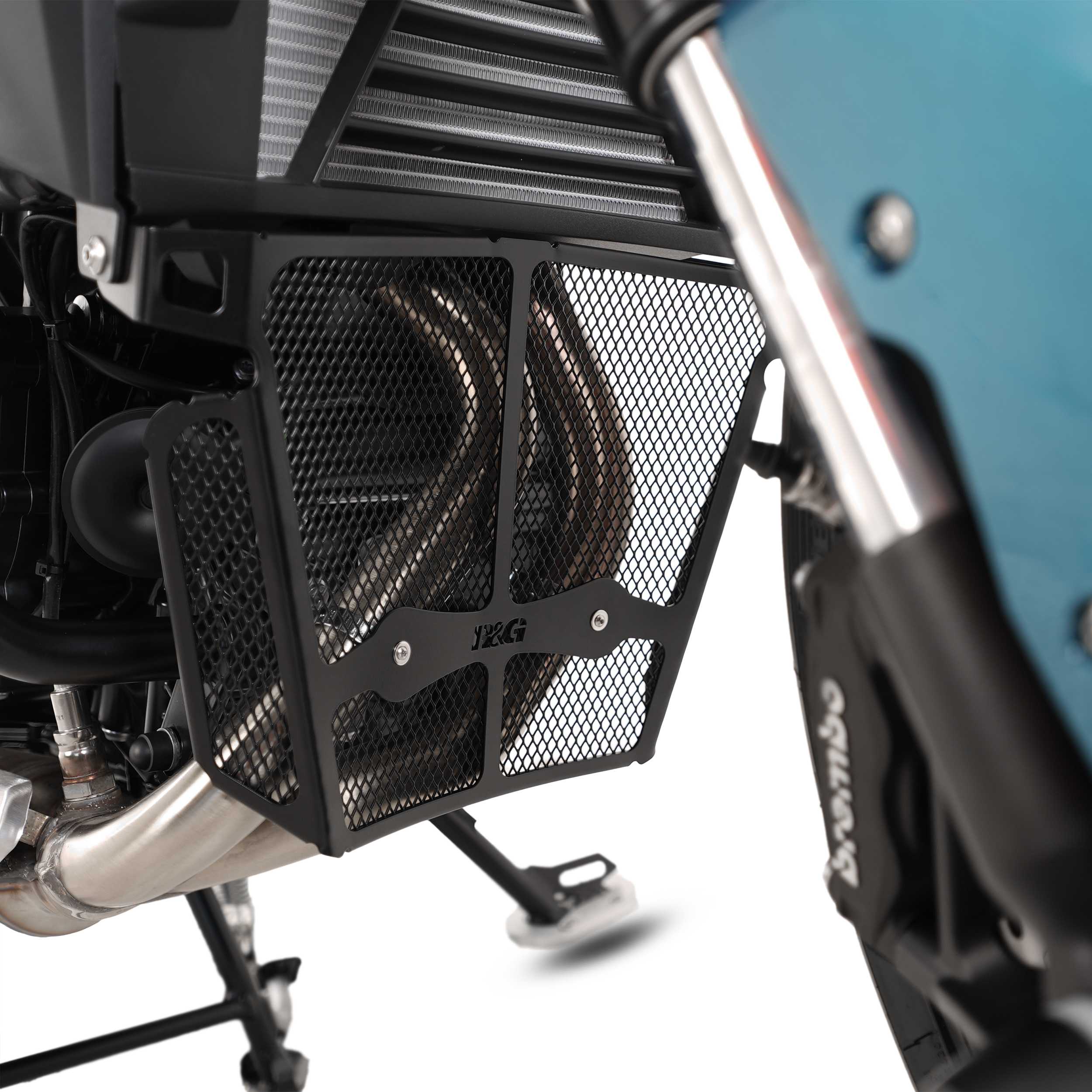 R&G Downpipe Grille Dark Blue for BMW F900 R (20-26)