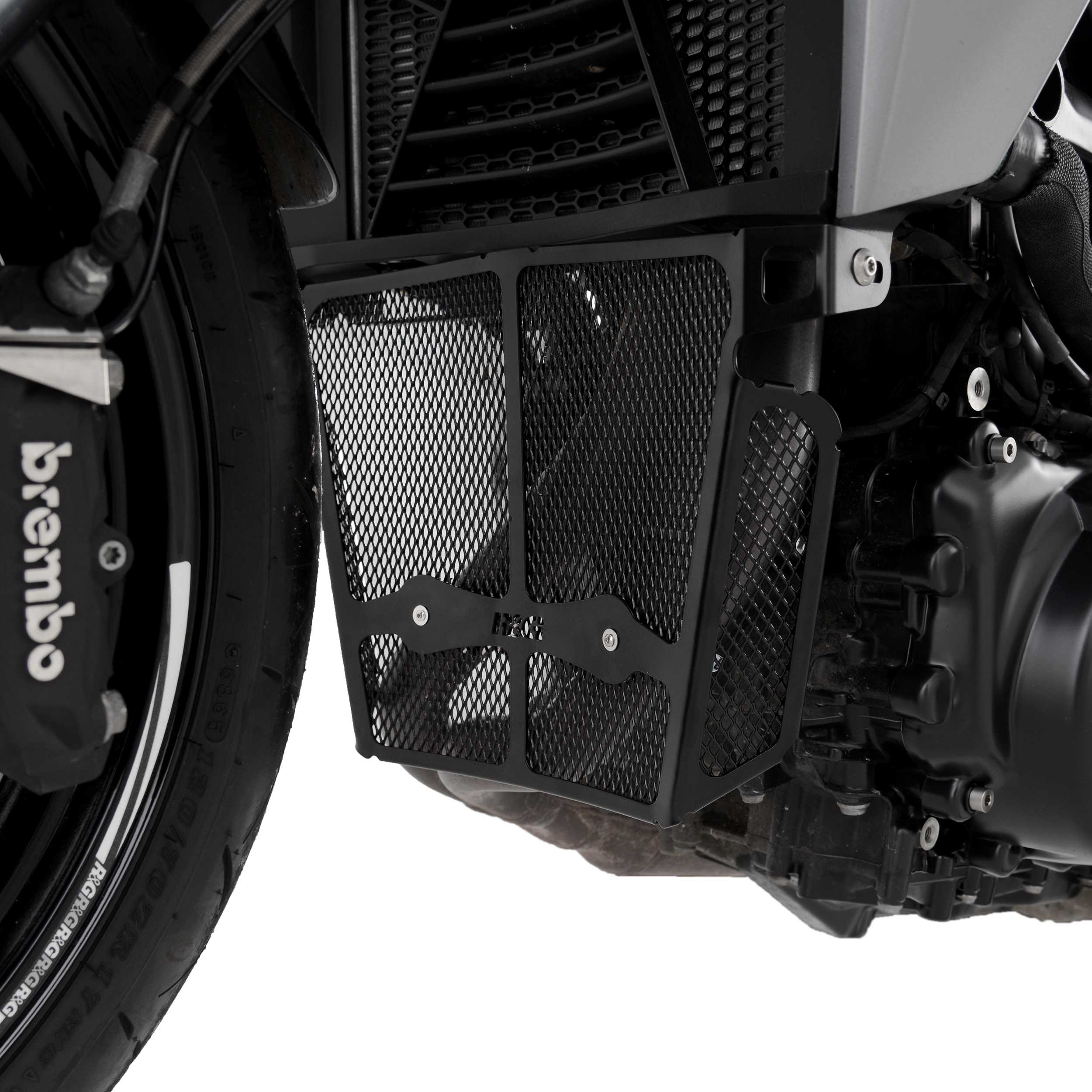 R&G Downpipe Grille Dark Blue for BMW F900 R (20-26)