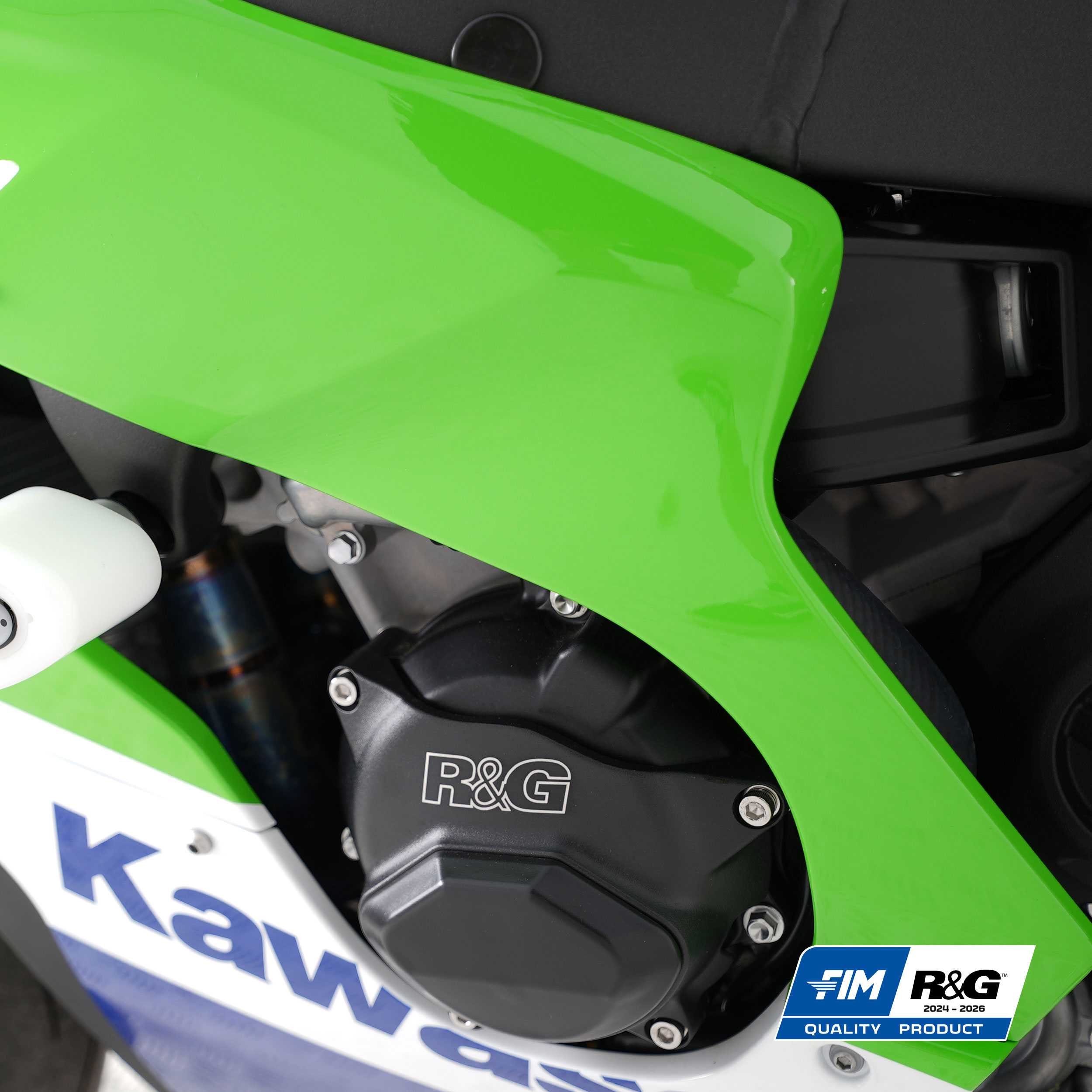 R&G Engine Cover (Left) (Pro) (Generator) for Kawasaki Ninja ZX-10RR (21-25)