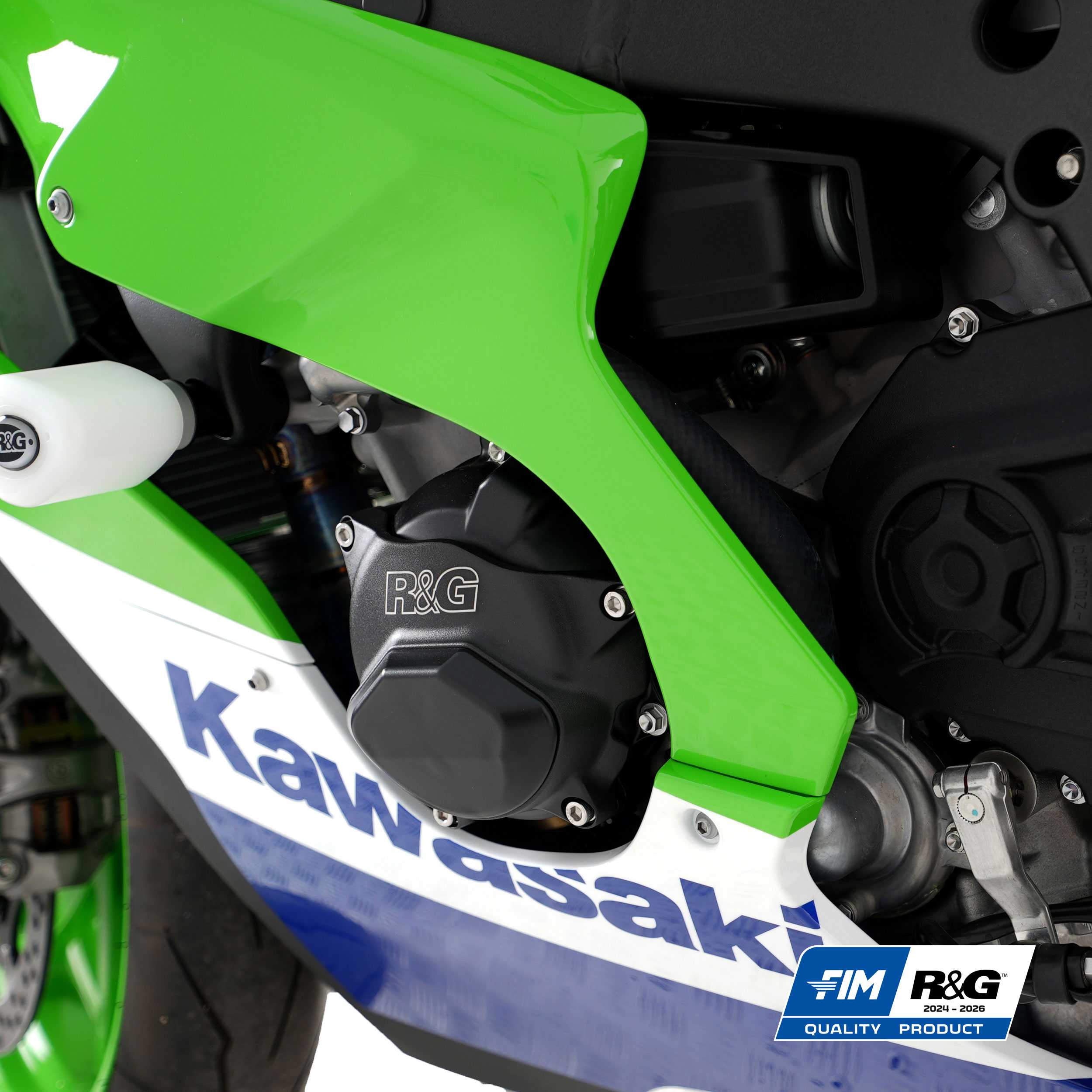 R&G Engine Cover (Left) (Pro) (Generator) for Kawasaki Ninja ZX-10R (11-26)