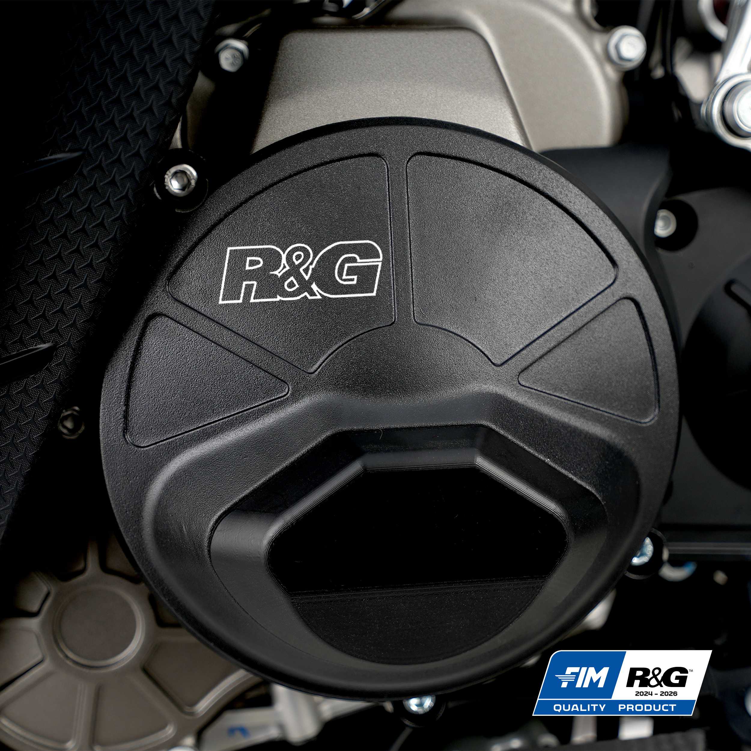 R&G Engine Cover LHS Case Protector Guard for Aprilia RS 660 Factory (25-26) Secondary image
