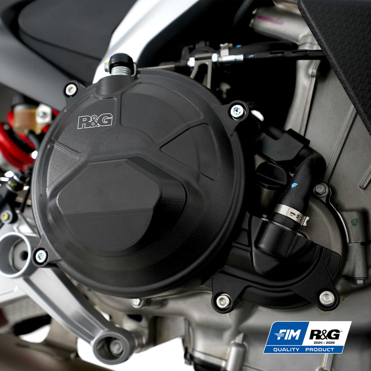 R&G Engine Cover (Right) (Pro) (Clutch) for Aprilia Tuareg 660 (22-24) Main image