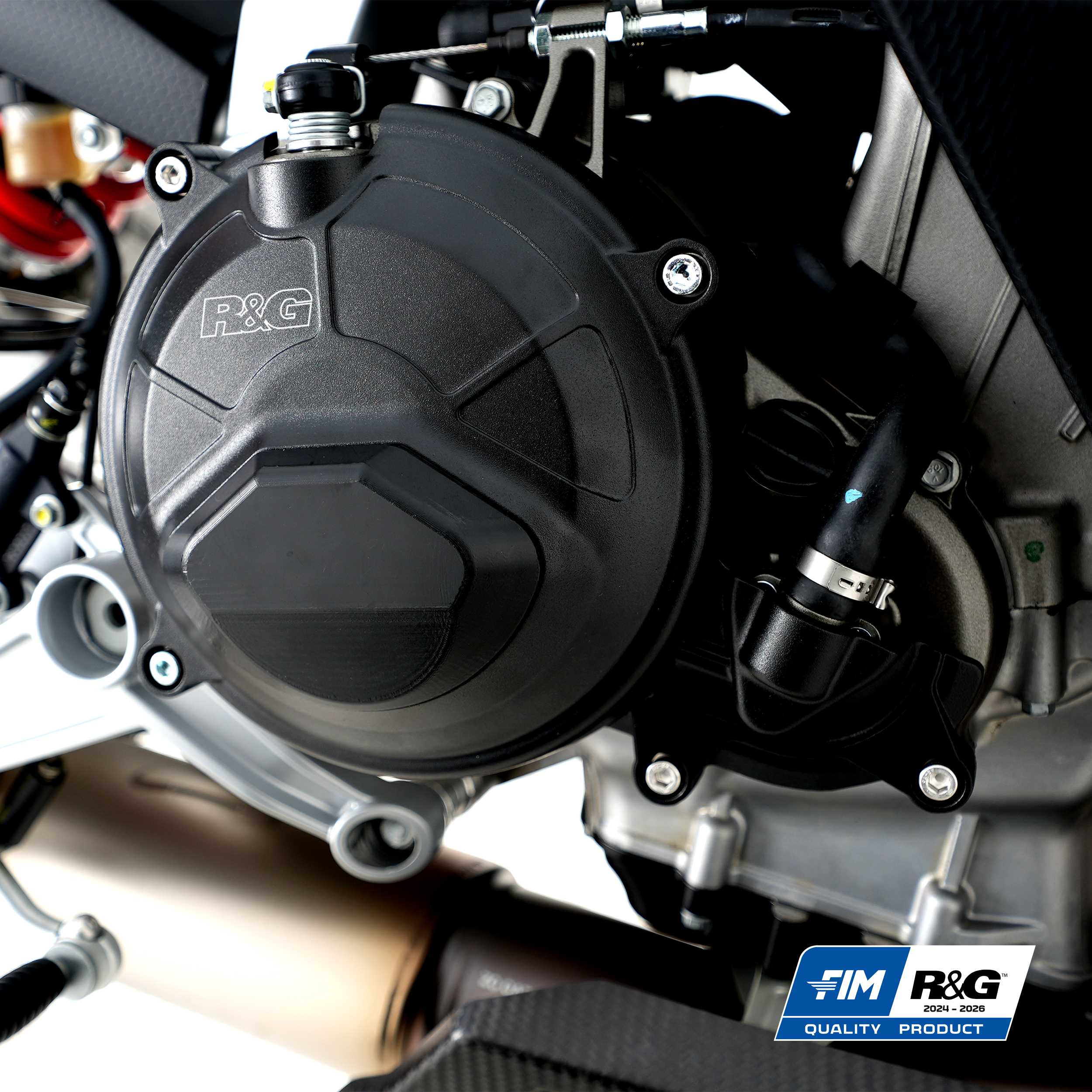 R&G Engine Cover (Right) (Pro) (Clutch) for Aprilia Tuareg 660 (22-24) Secondary image