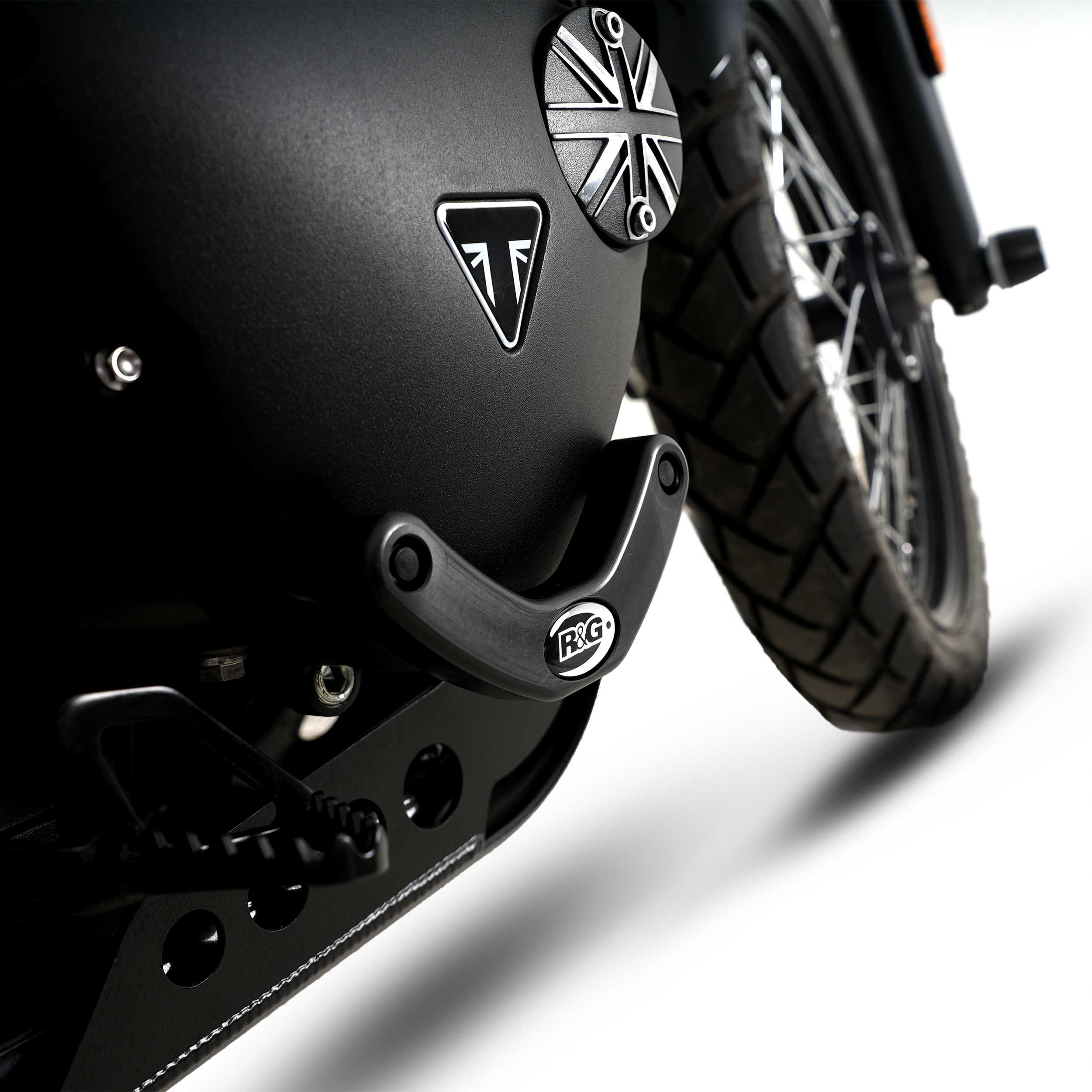 R&G Engine Case Slider (Right) for Triumph Thruxton 1200 R (16-18)