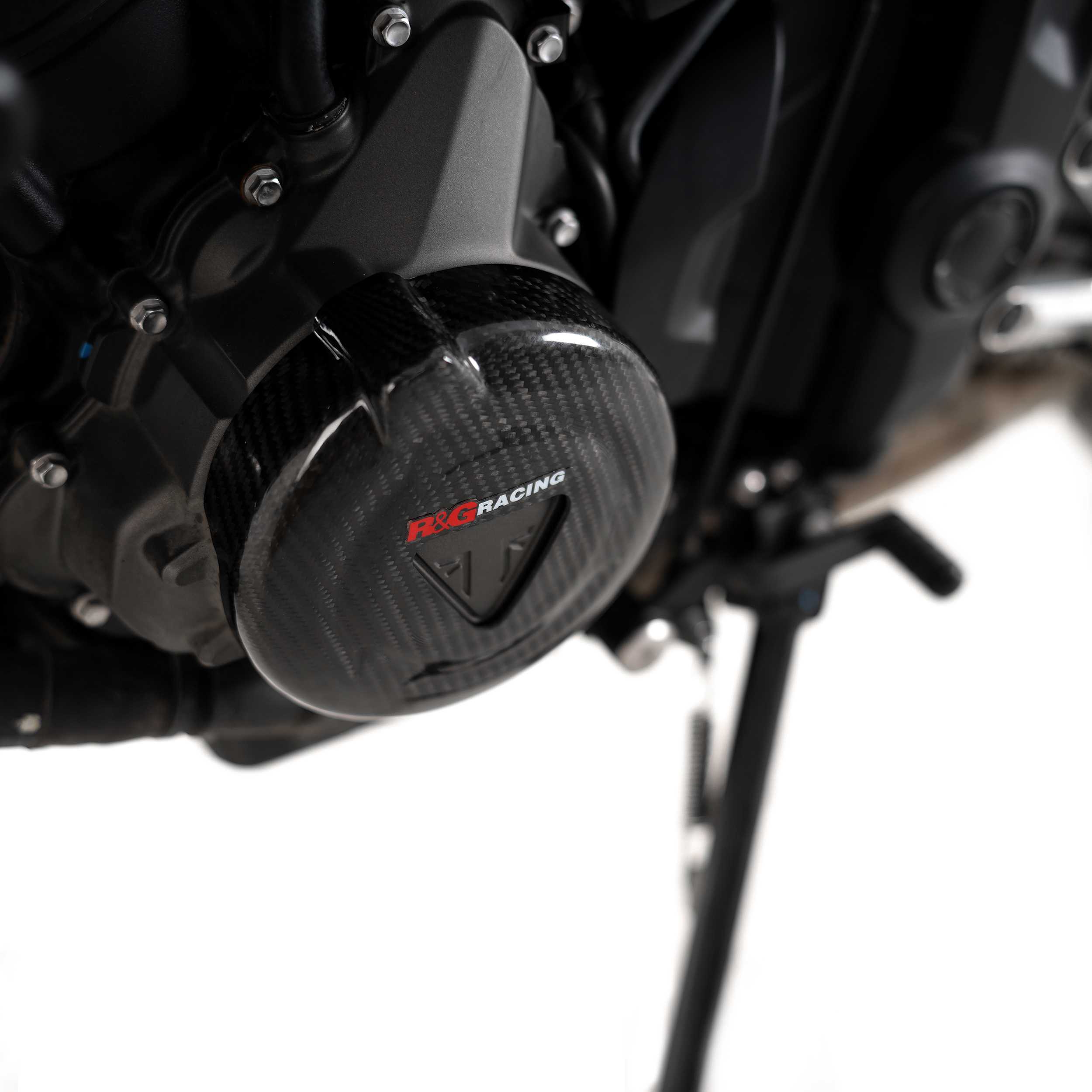 R&G Engine Case Slider Carbon for Triumph Trident 660 (21-26) Secondary image