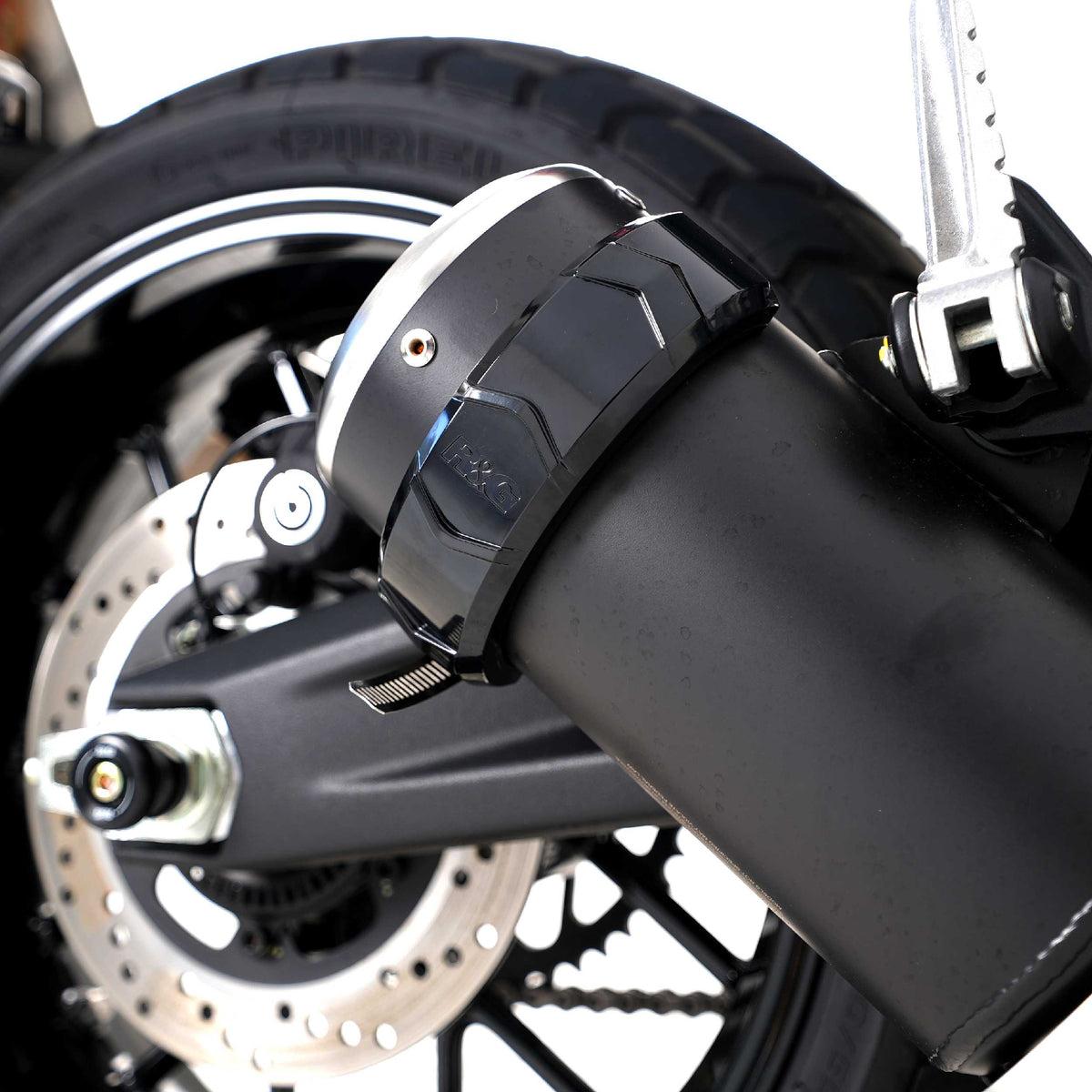 R&G Exhaust Protector for Aprilia RS 125 (10) Main image