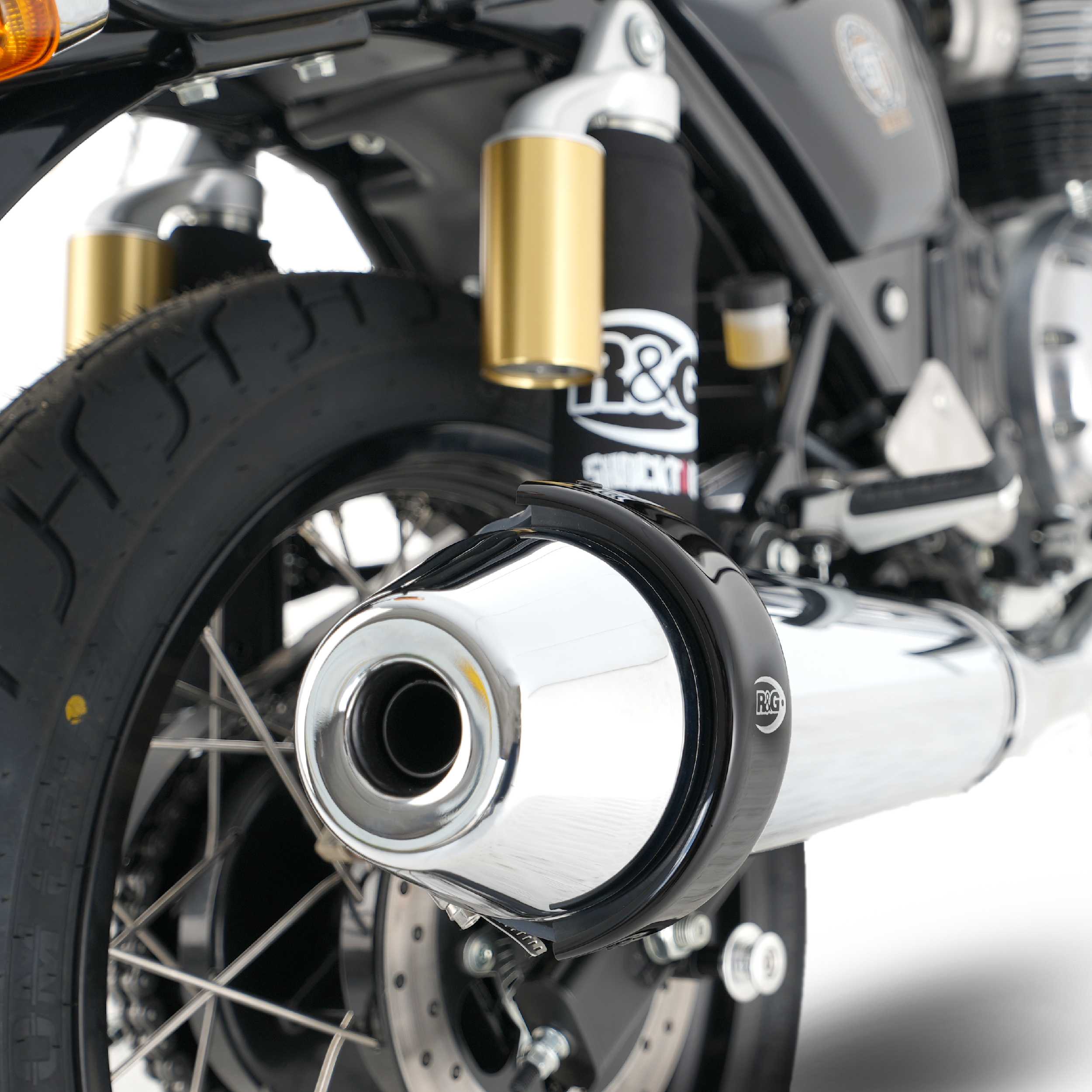 R&G Exhaust Protector for Royal Enfield Continental GT 650 (19-24) Secondary image