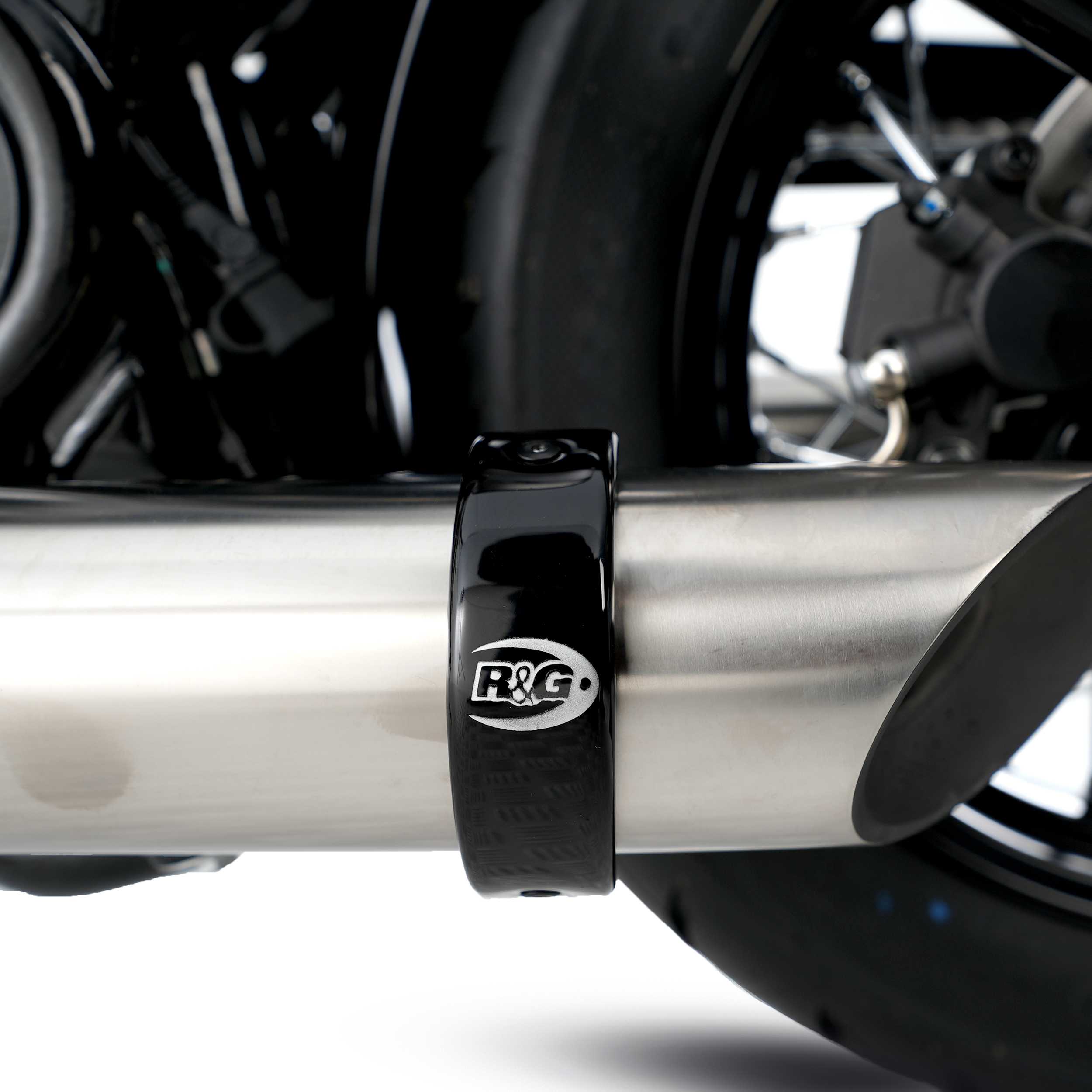 R&G Exhaust Protector for Royal Enfield Meteor 350 (24-26) Secondary image