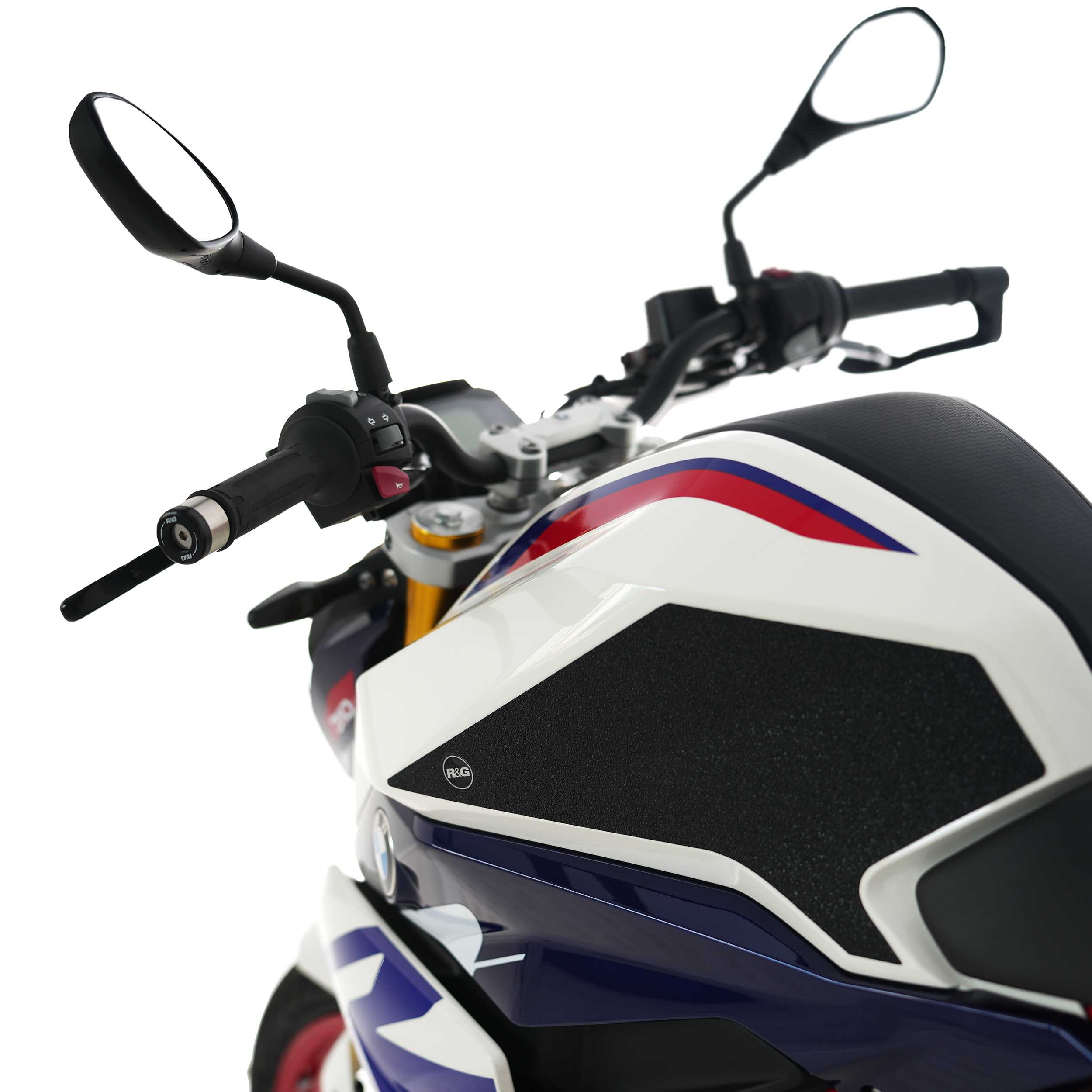R&G Tank Traction Grips for BMW G310 R (21-25)