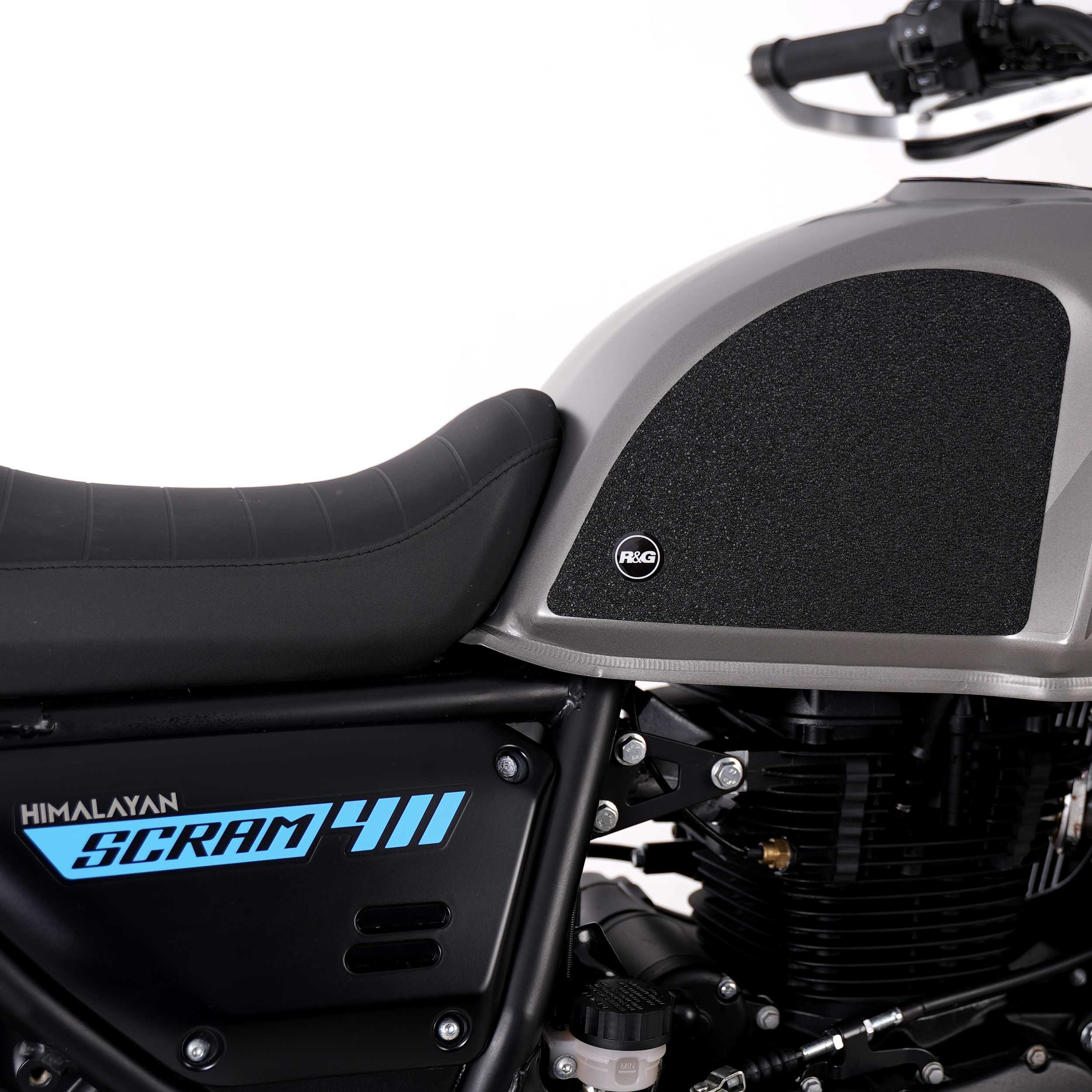 R&G Tank Traction Grips for Royal Enfield Himalayan 410 (17-23)