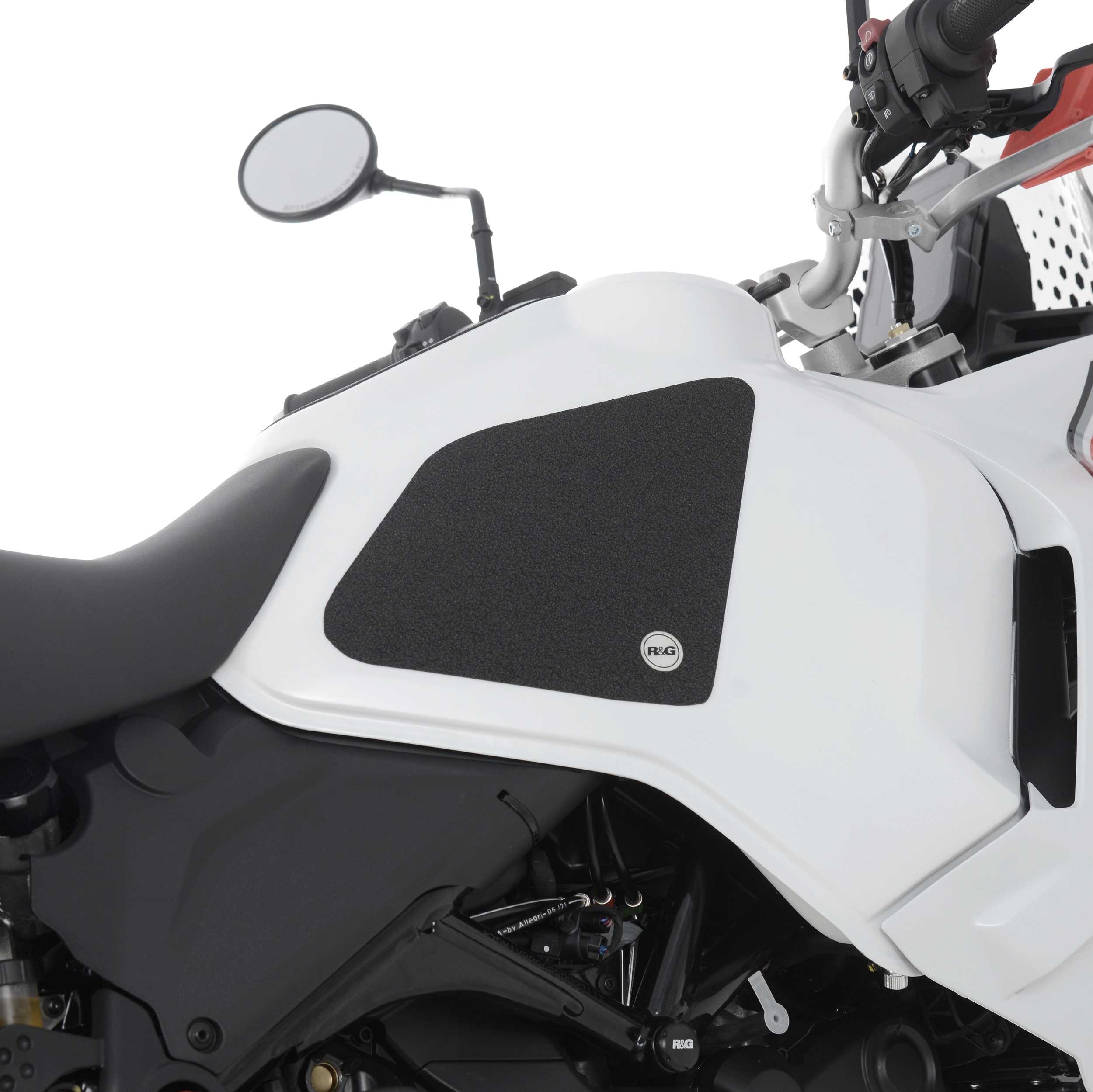 R&G Tank Traction Grips for Ducati DesertX (22-25)