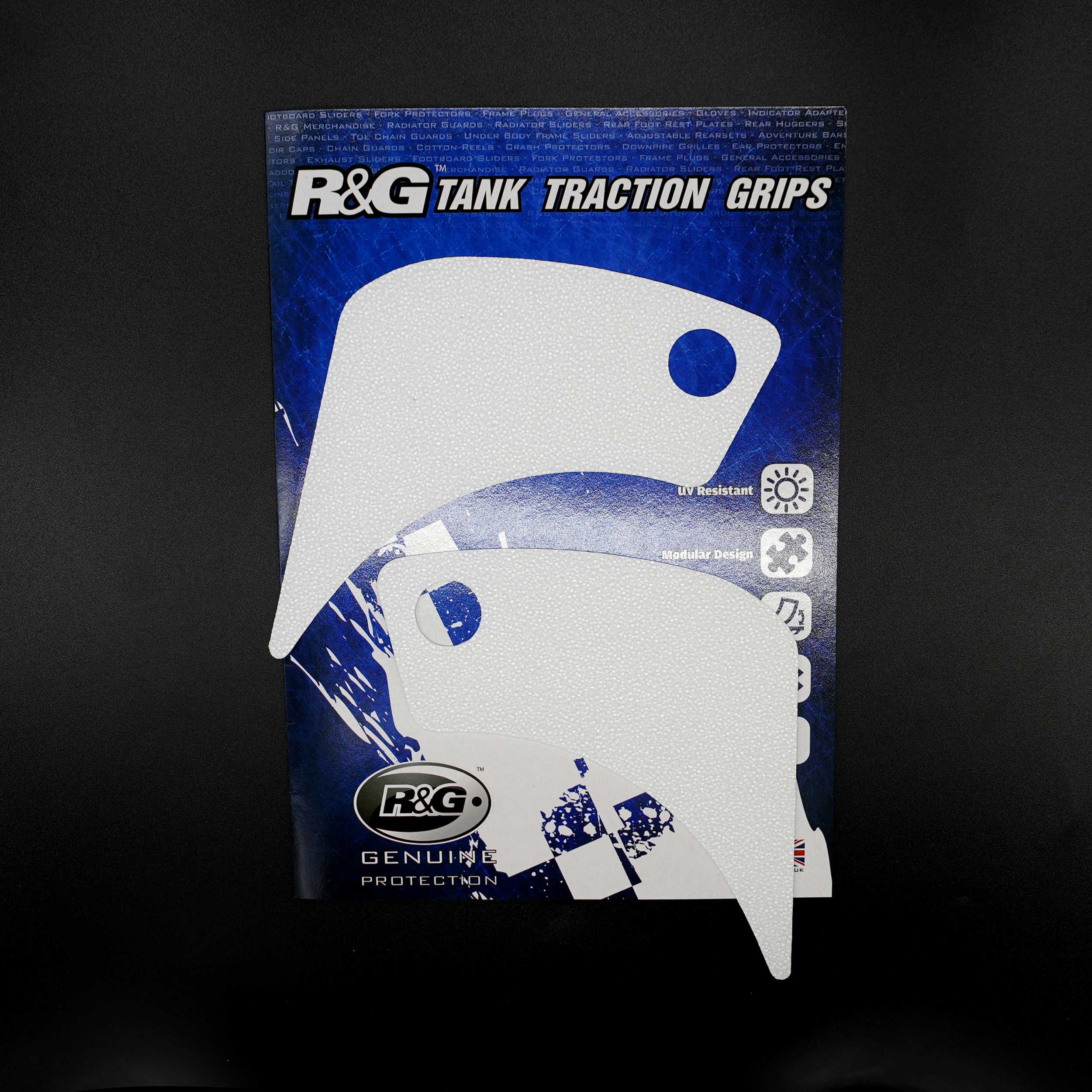 R&G Tank Traction Grips for Lexmoto LXR 125 (21-25)