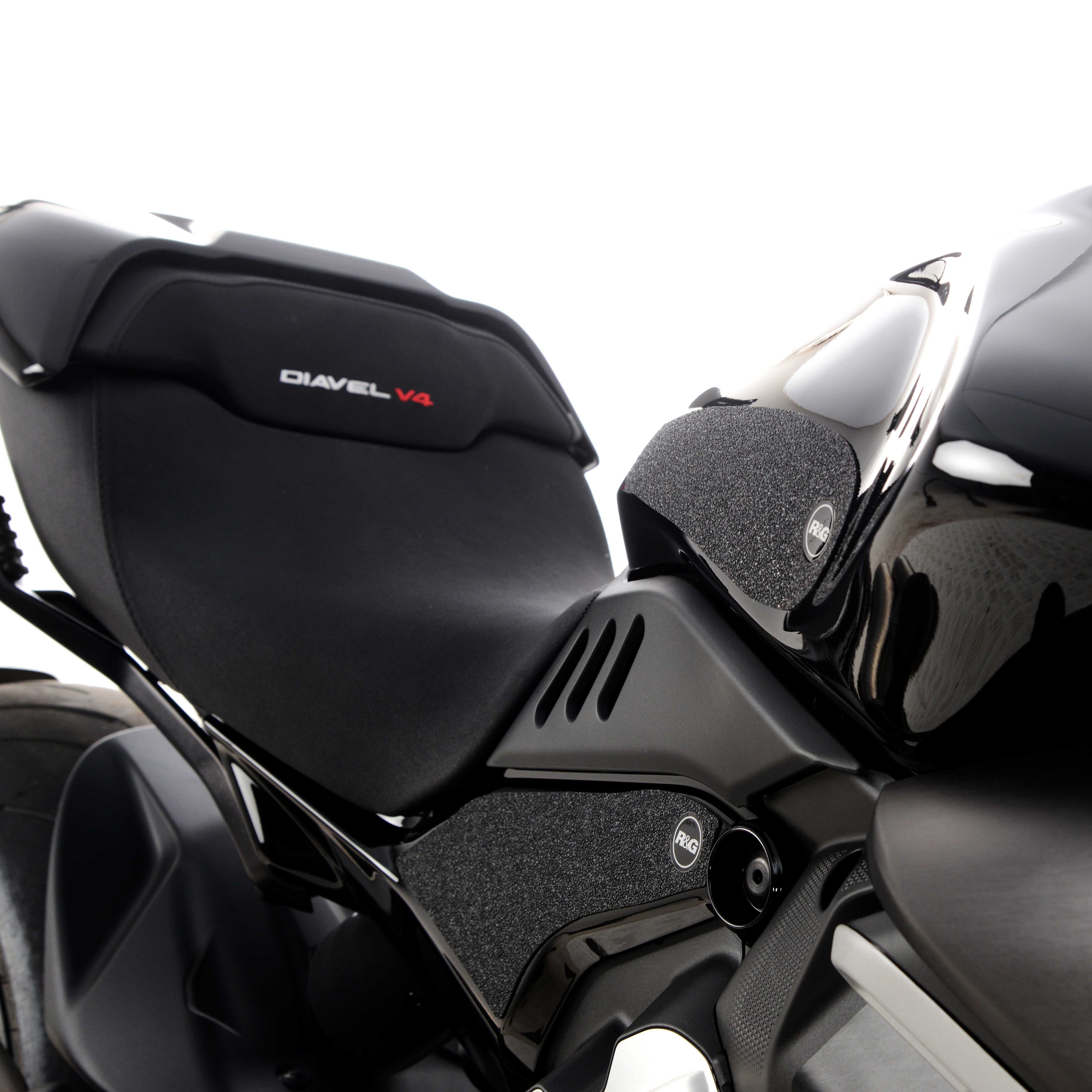 R&G Tank Traction Grips for Ducati Diavel V4 (23-26)