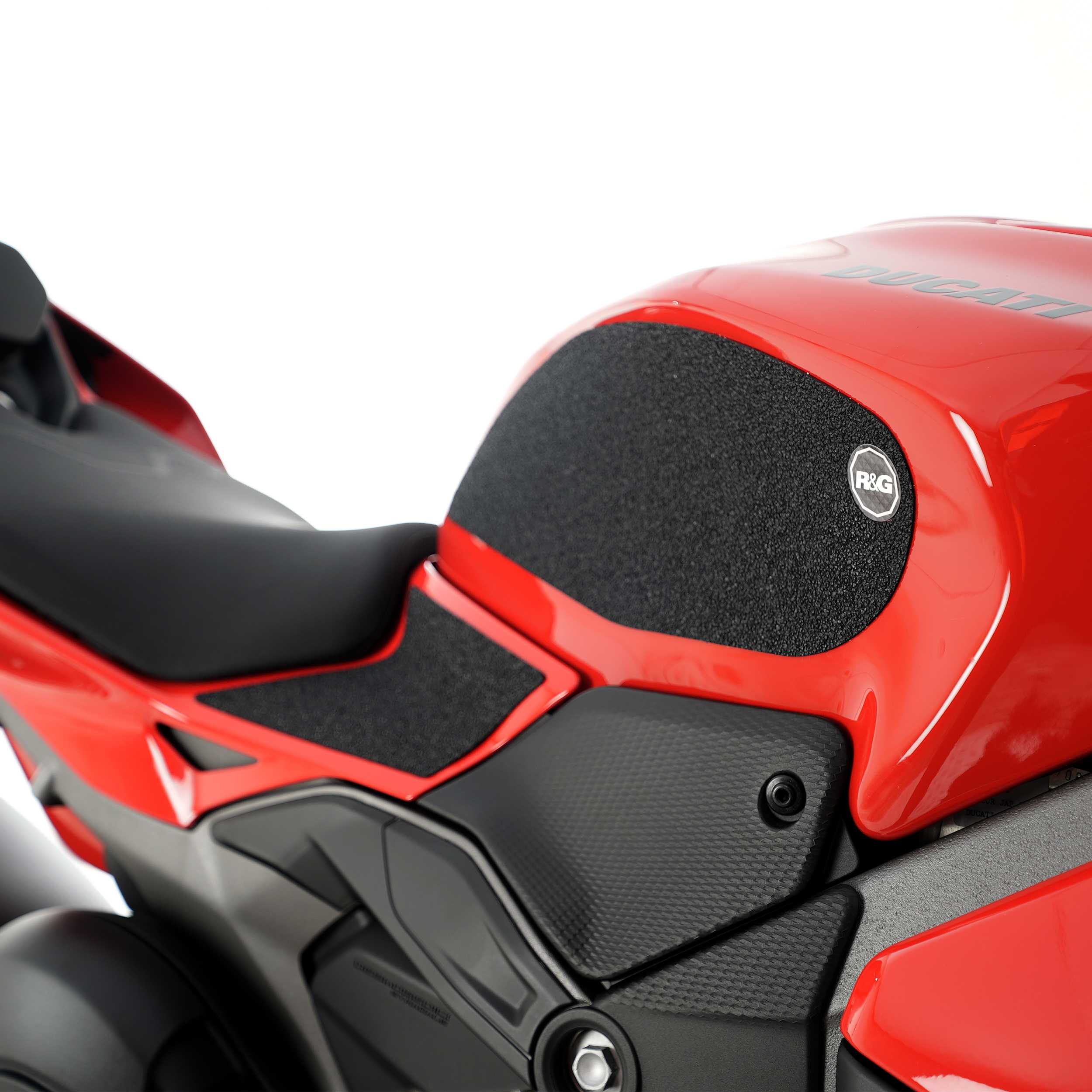 R&G Tank Traction Grips for Ducati Panigale V4 S (25-26)