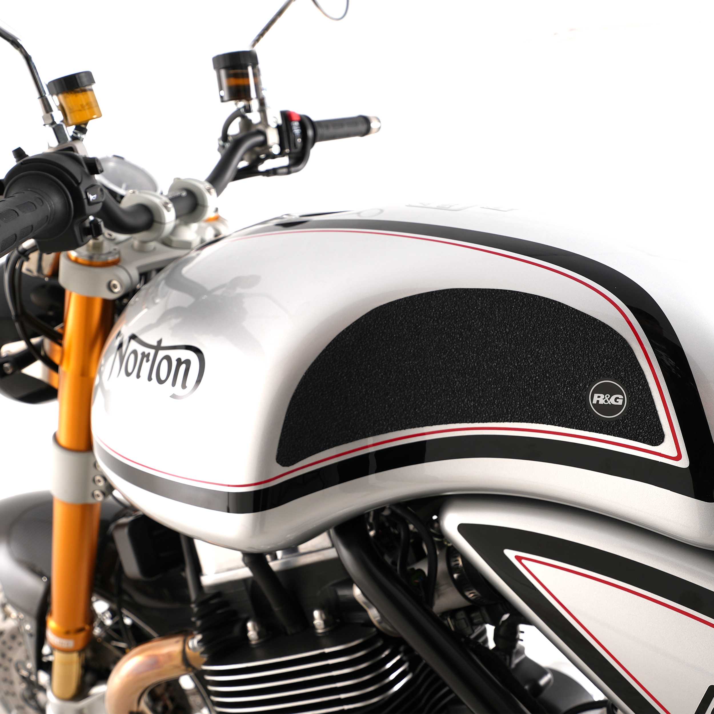 R&G Tank Traction Grips for Norton Commando 961 (23-25)