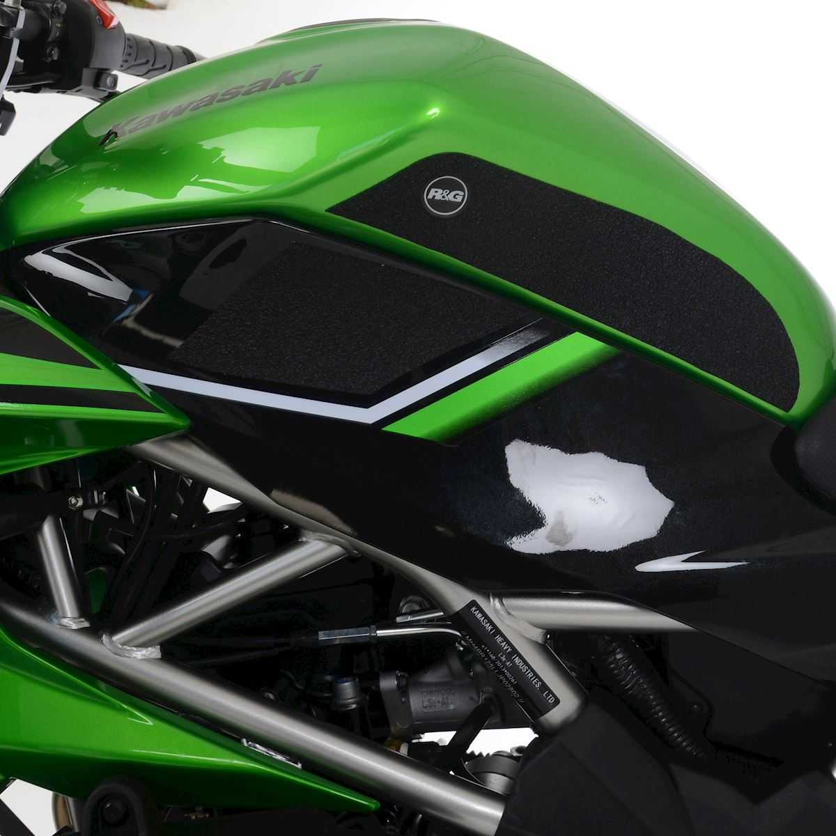 R&G Tank Traction Grips for Kawasaki Z125 (21-26)