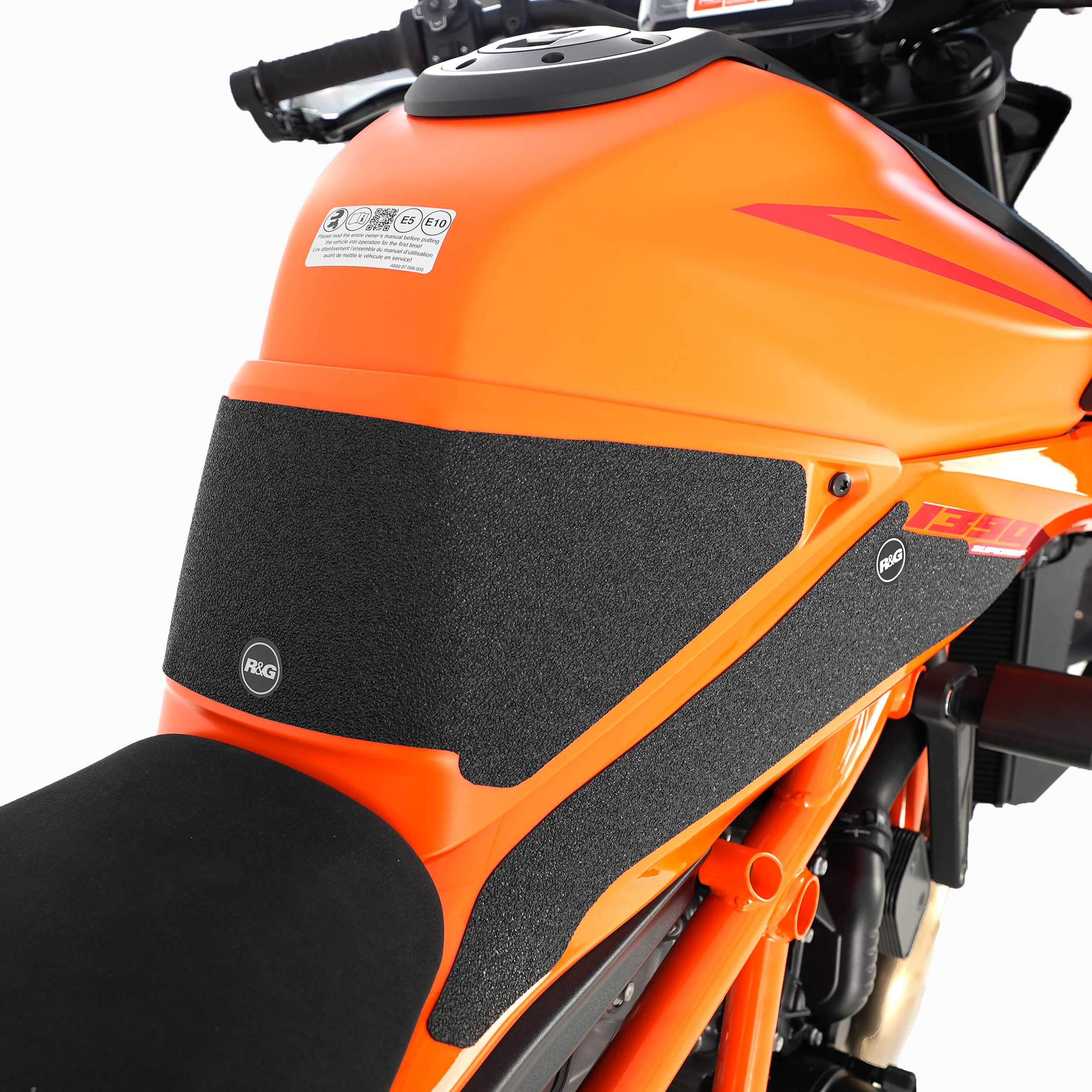 R&G Tank Traction Grips for KTM 1390 Super Duke R (24-26)