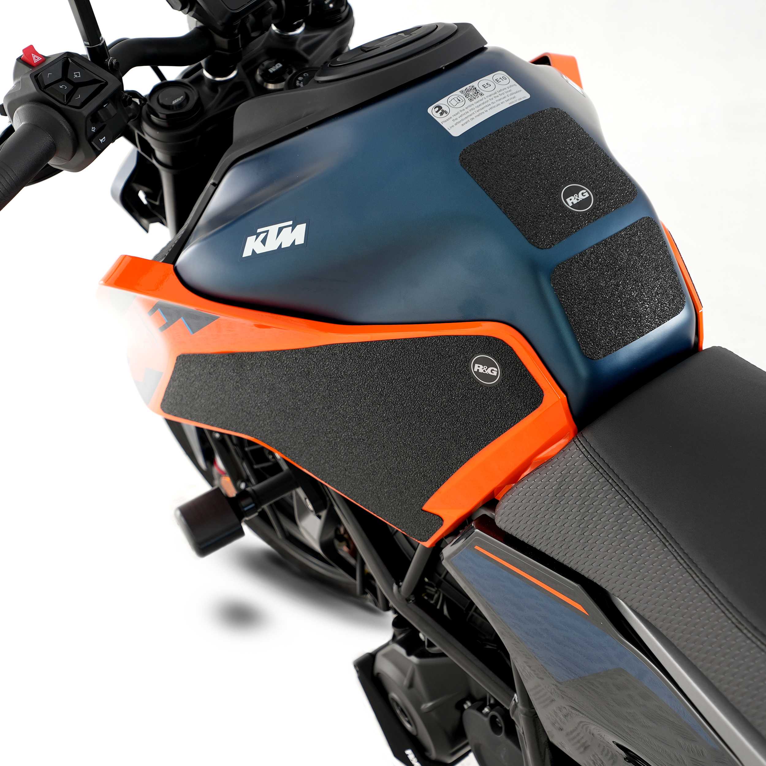 R&G Tank Traction Grips for KTM 390 Duke (24-26)