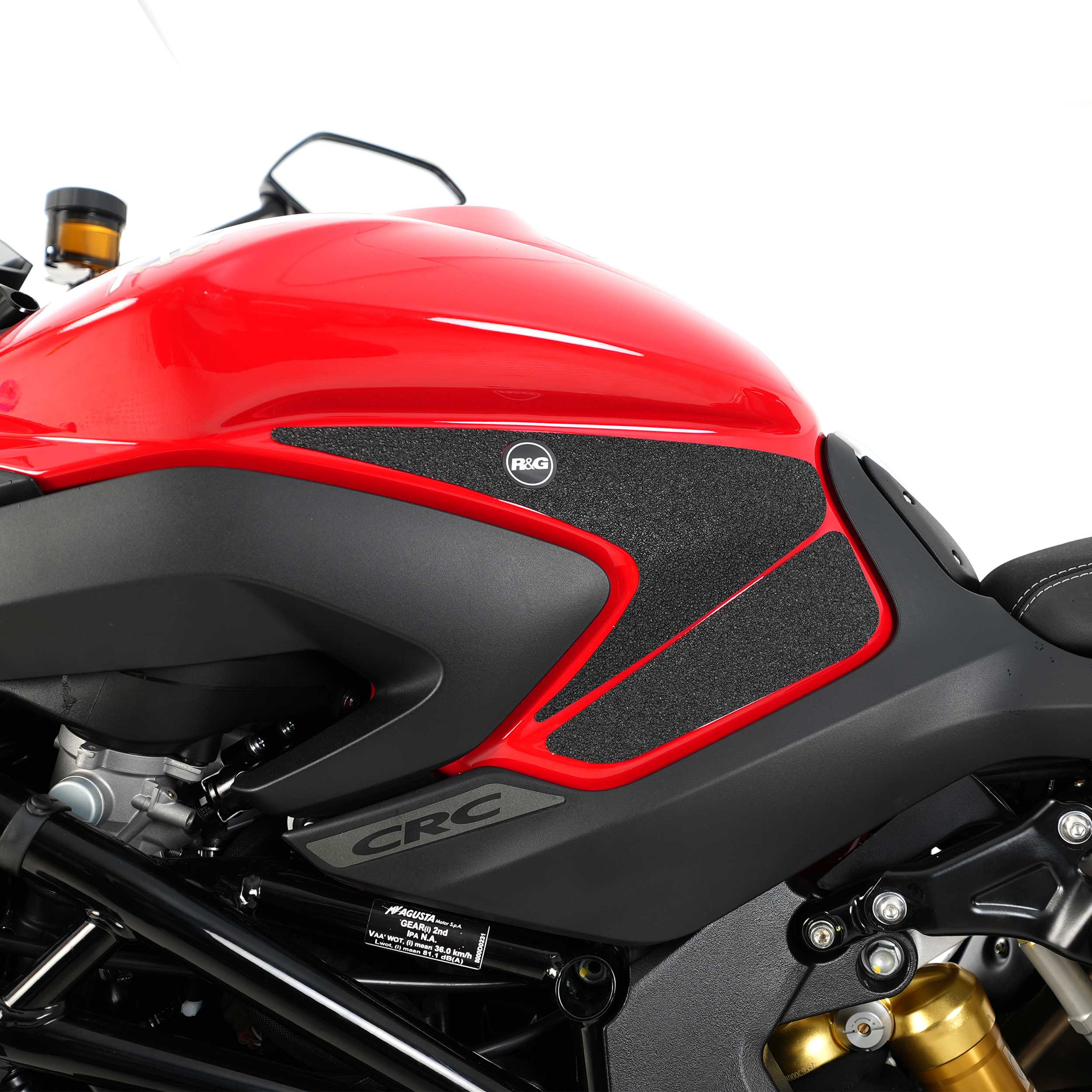 R&G Tank Traction Grips for MV Agusta Brutale 1000 RS (24-25)