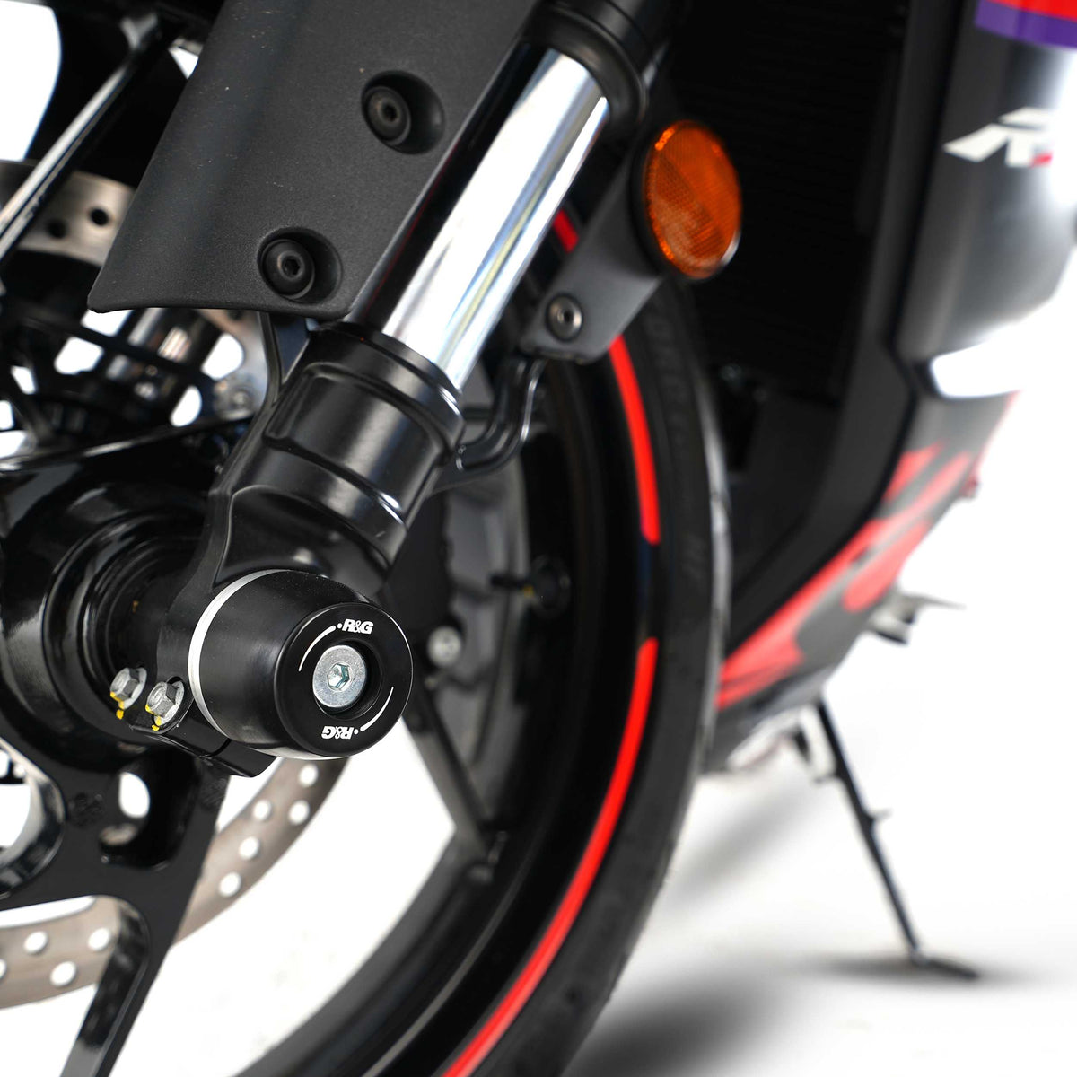 R&G Apex Fork Protectors for Aprilia RS 457 (24-26) Main image