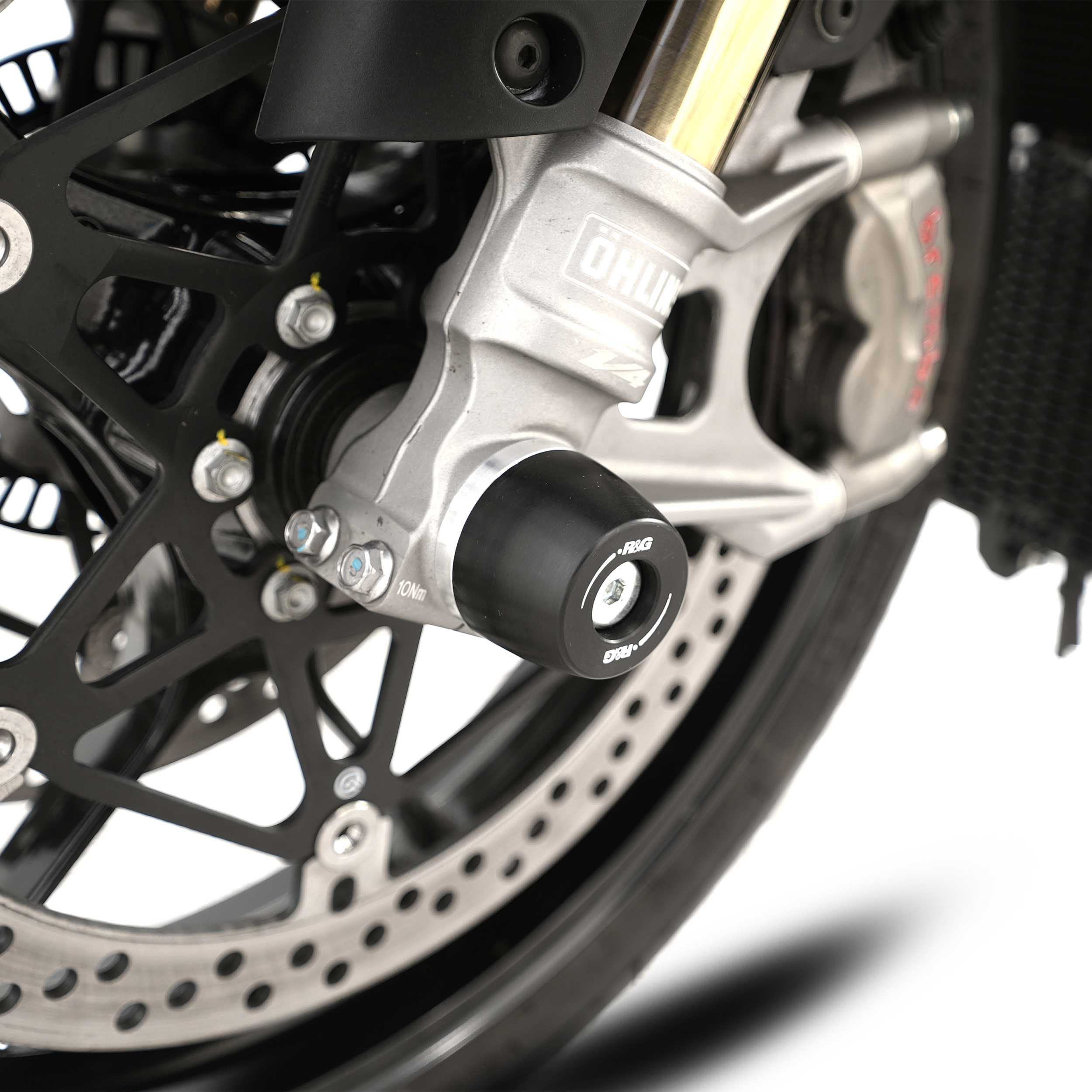R&G Apex Fork Protectors for Aprilia Tuono 1100 Factory (25-26)