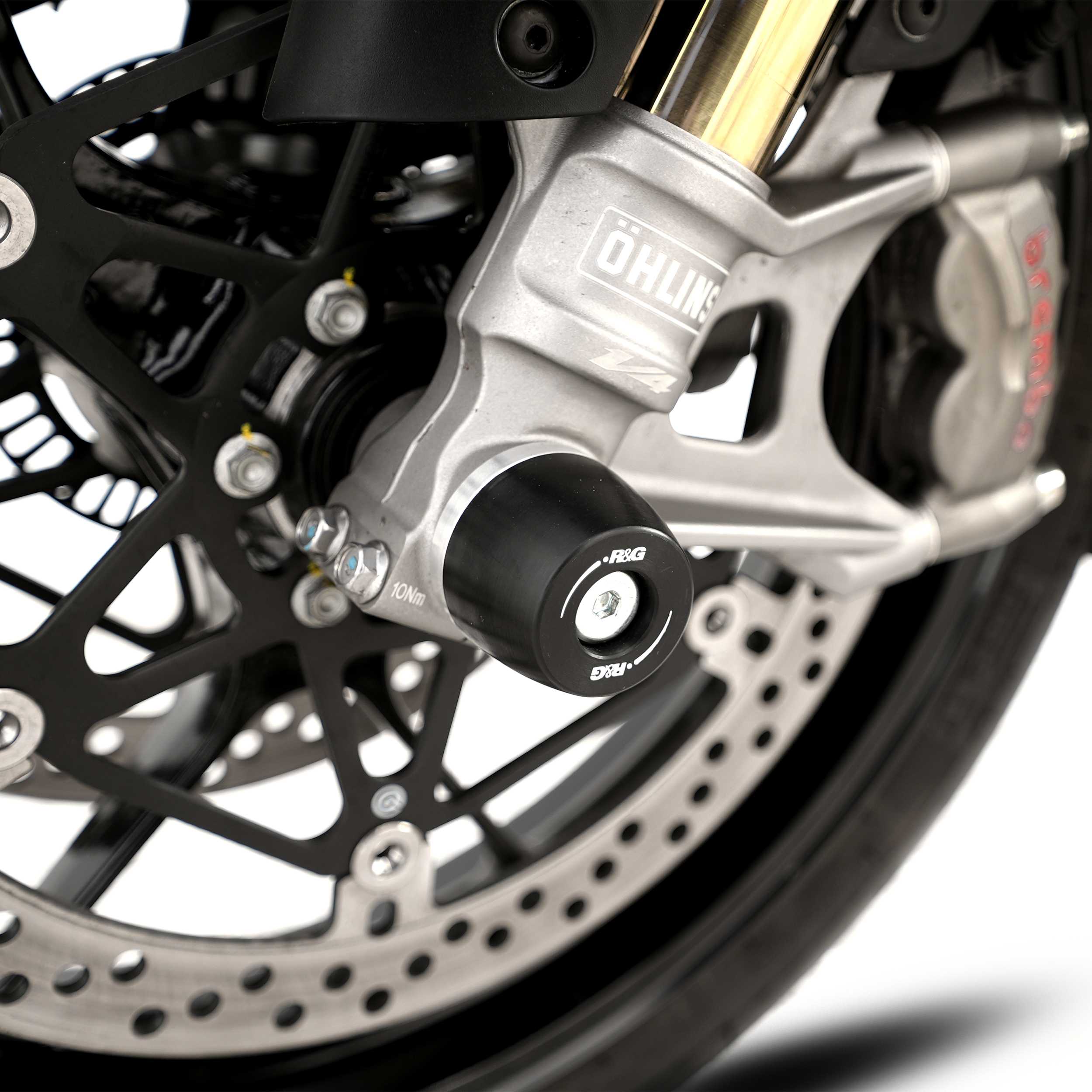 R&G Apex Fork Protectors for Aprilia Tuono 1100 Factory (25-26)