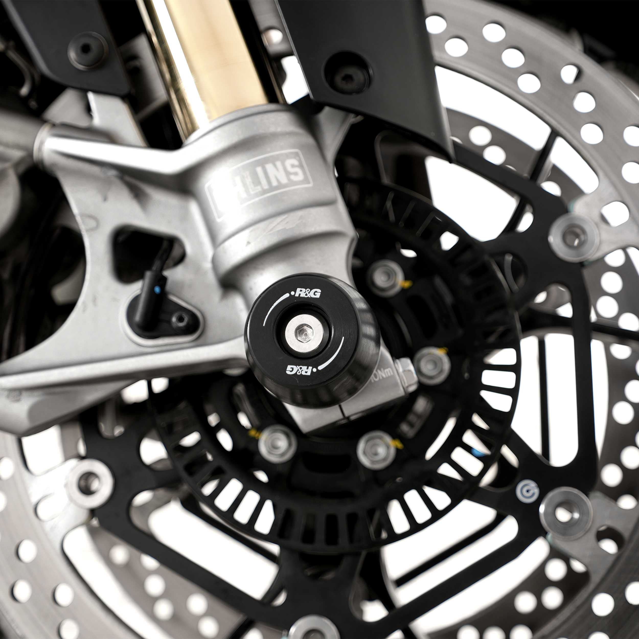 R&G Apex Fork Protectors for Aprilia Tuono 1100 Factory (25-26)