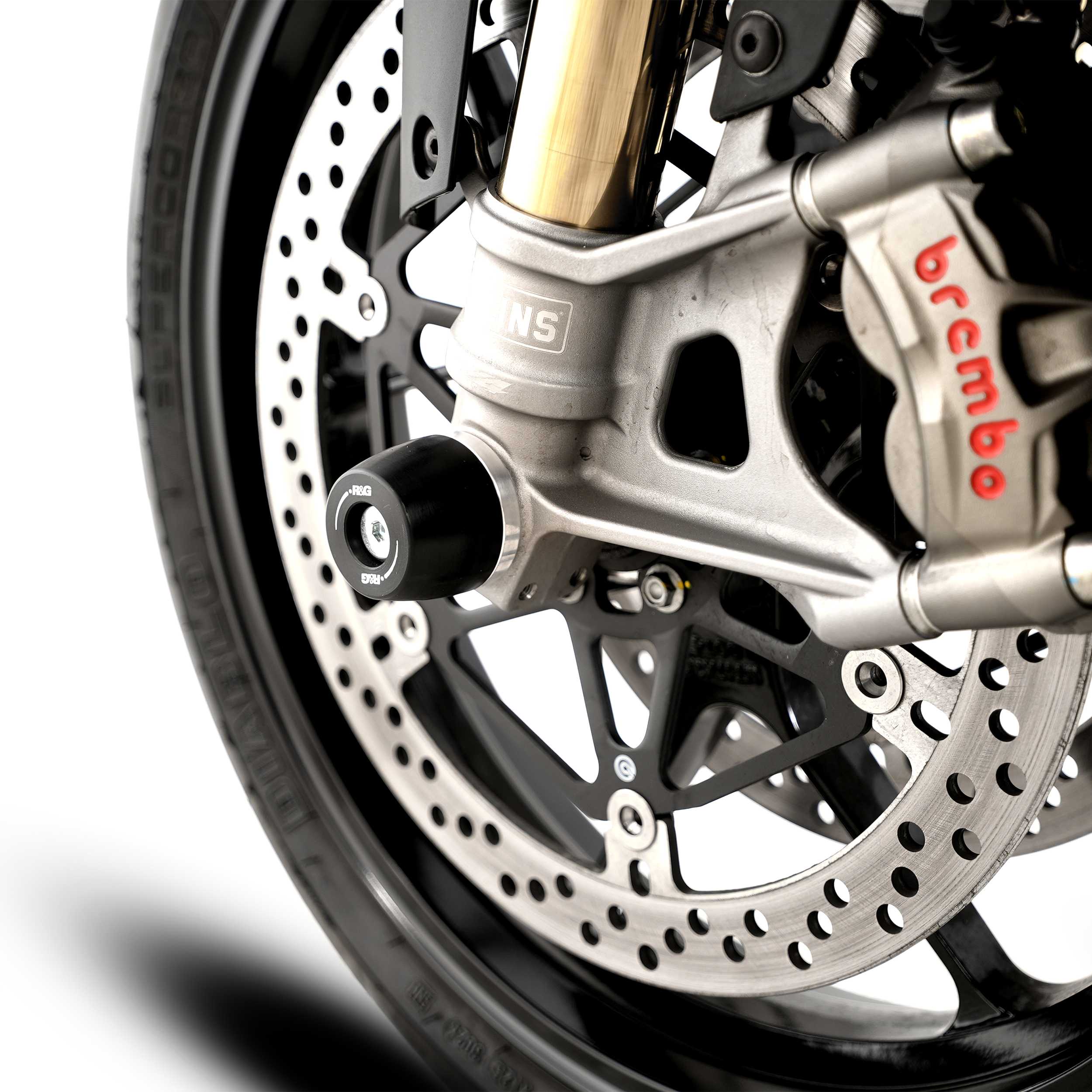 R&G Apex Fork Protectors for Aprilia Tuono 1100 Factory (25-26)